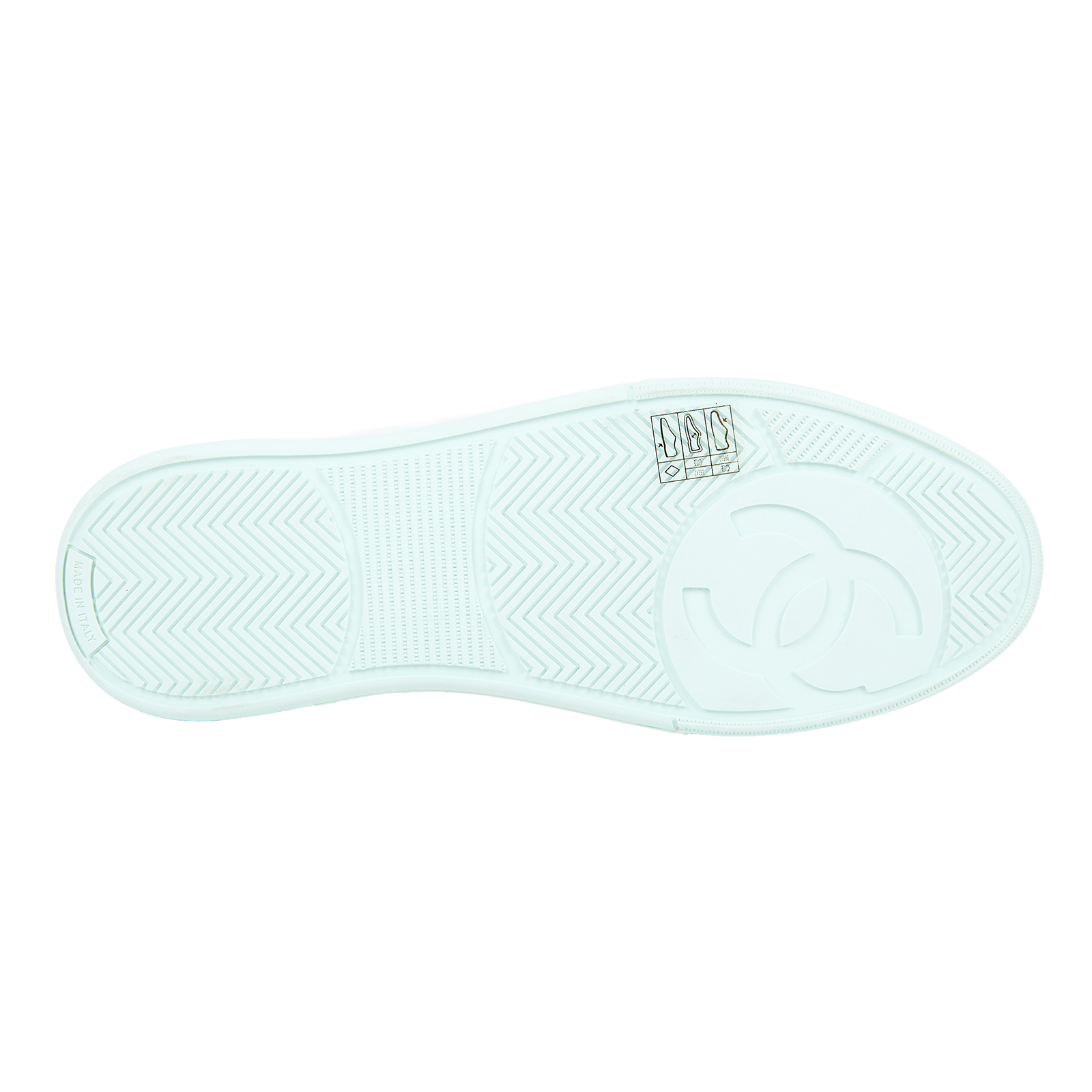 香奈兒 CHANEL CC LOGO 球鞋 運動鞋 G45352_385 綠帆布運動鞋 無附屬品