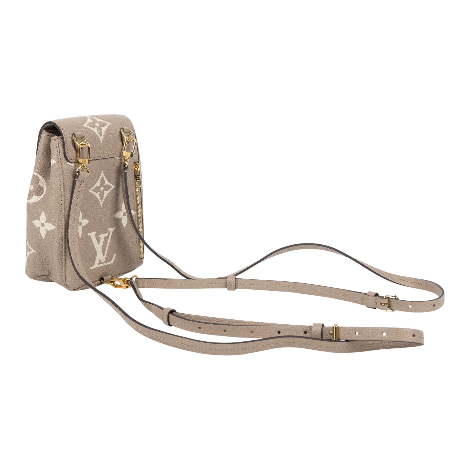路易威登 LOUIS VUITTON Tiny Empreinte 後背包 雙肩包 Monogram 老花 M80738 晶片款 原花TINY後背包 無附屬品