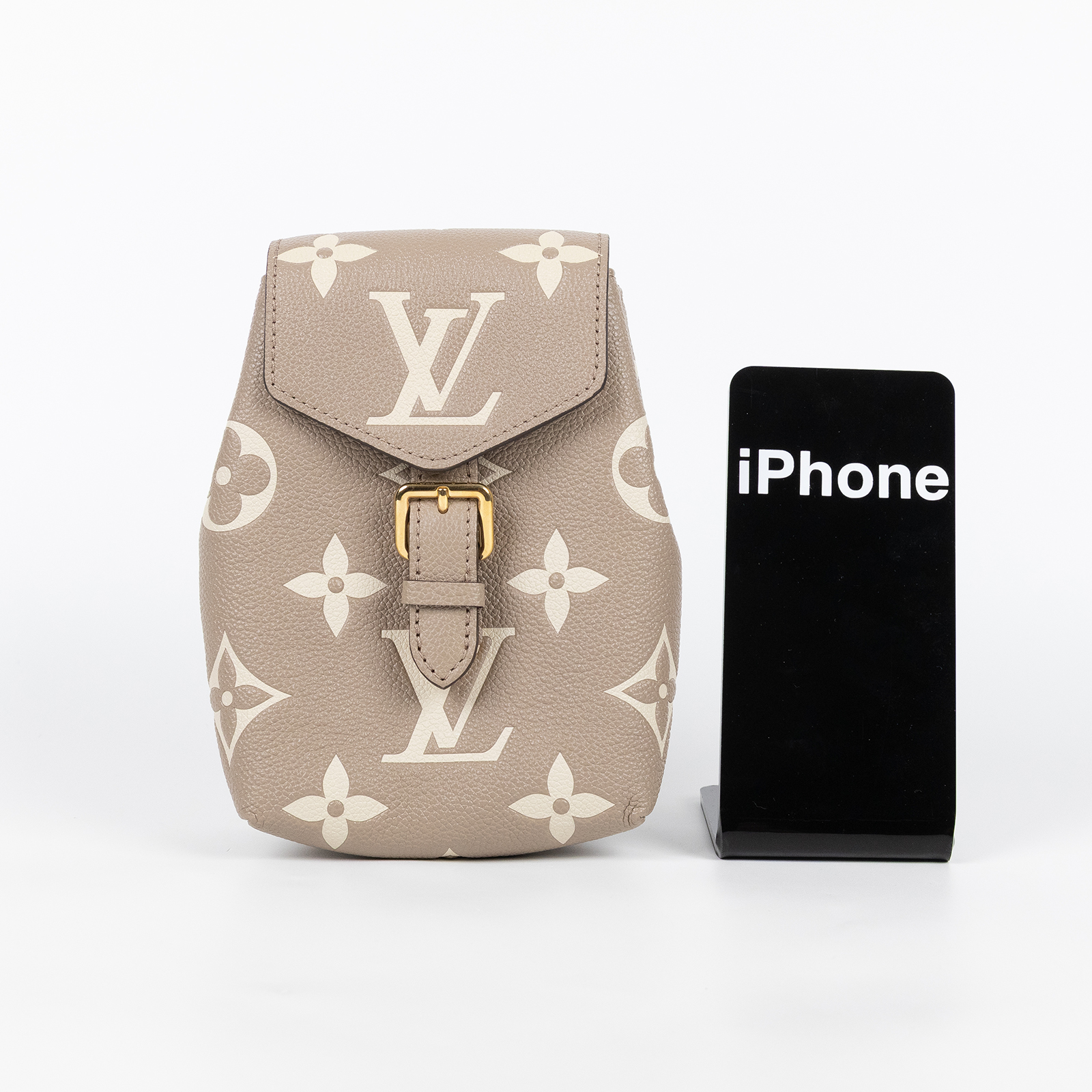 路易威登 LOUIS VUITTON Tiny Empreinte 後背包 雙肩包 Monogram 老花 M80738 晶片款 原花TINY後背包 無附屬品