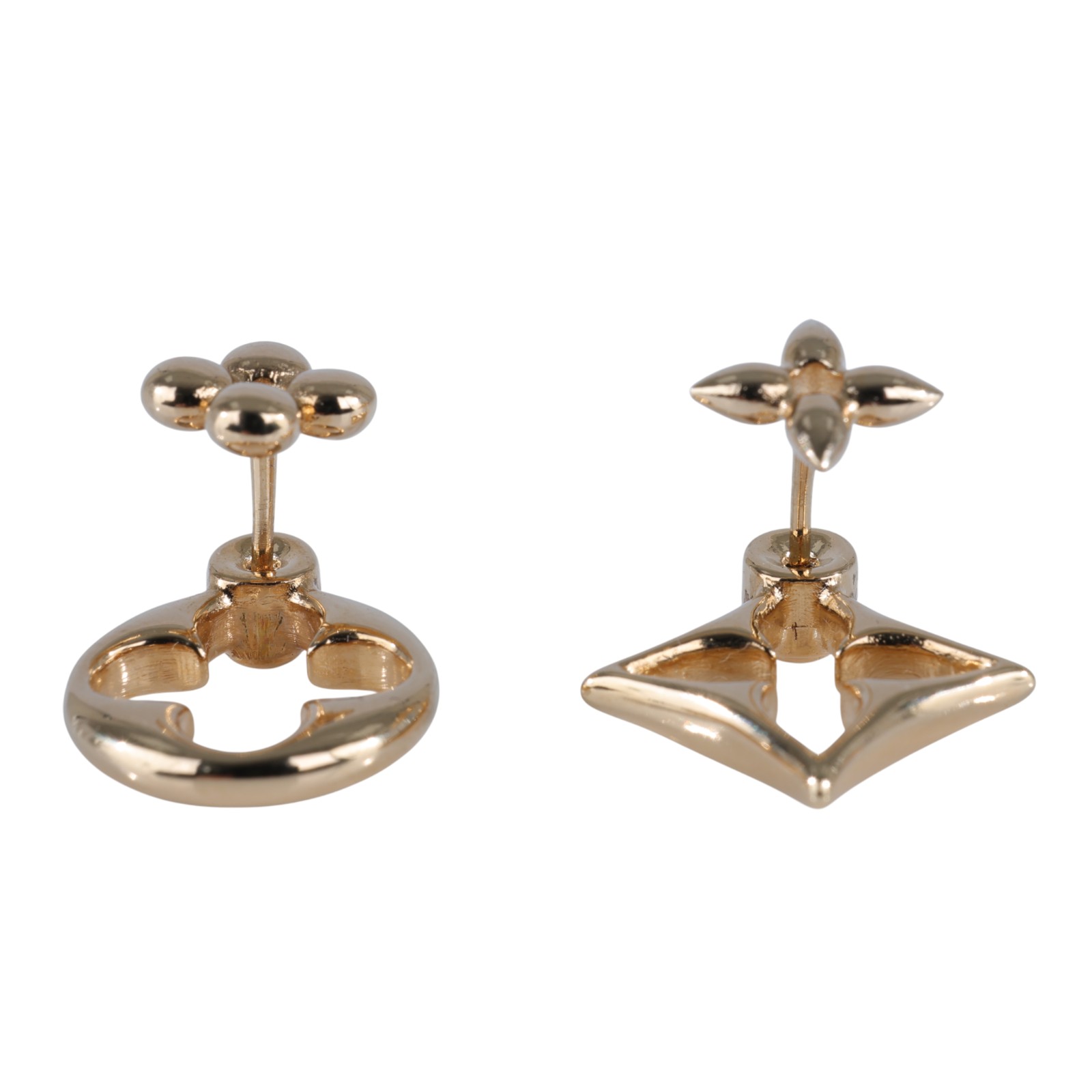 路易威登 LOUIS VUITTON LV Flowergram 耳環 M00770 金色 Flower Gram耳環 原廠盒子/防塵袋