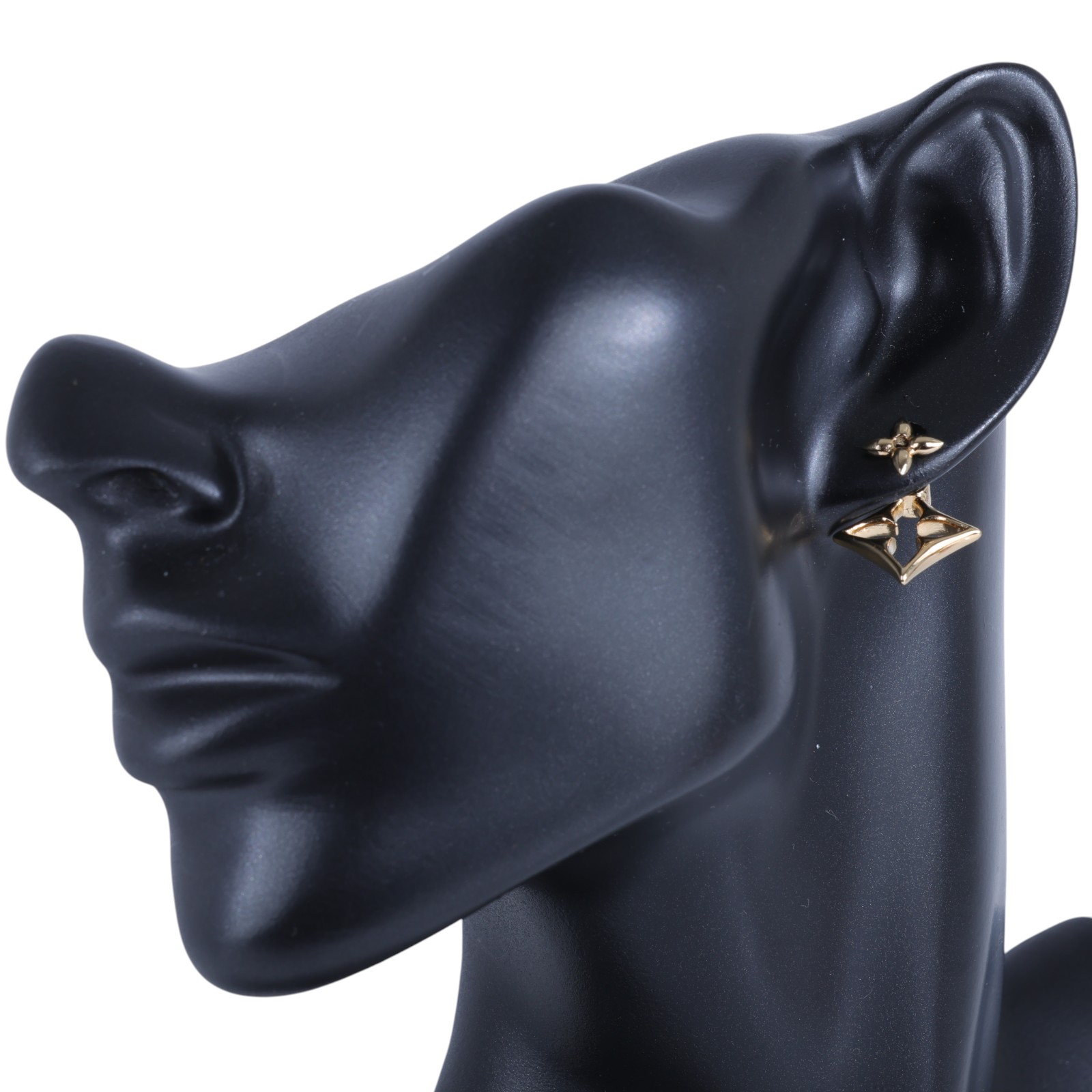 路易威登 LOUIS VUITTON LV Flowergram 耳環 M00770 金色 Flower Gram耳環 原廠盒子/防塵袋