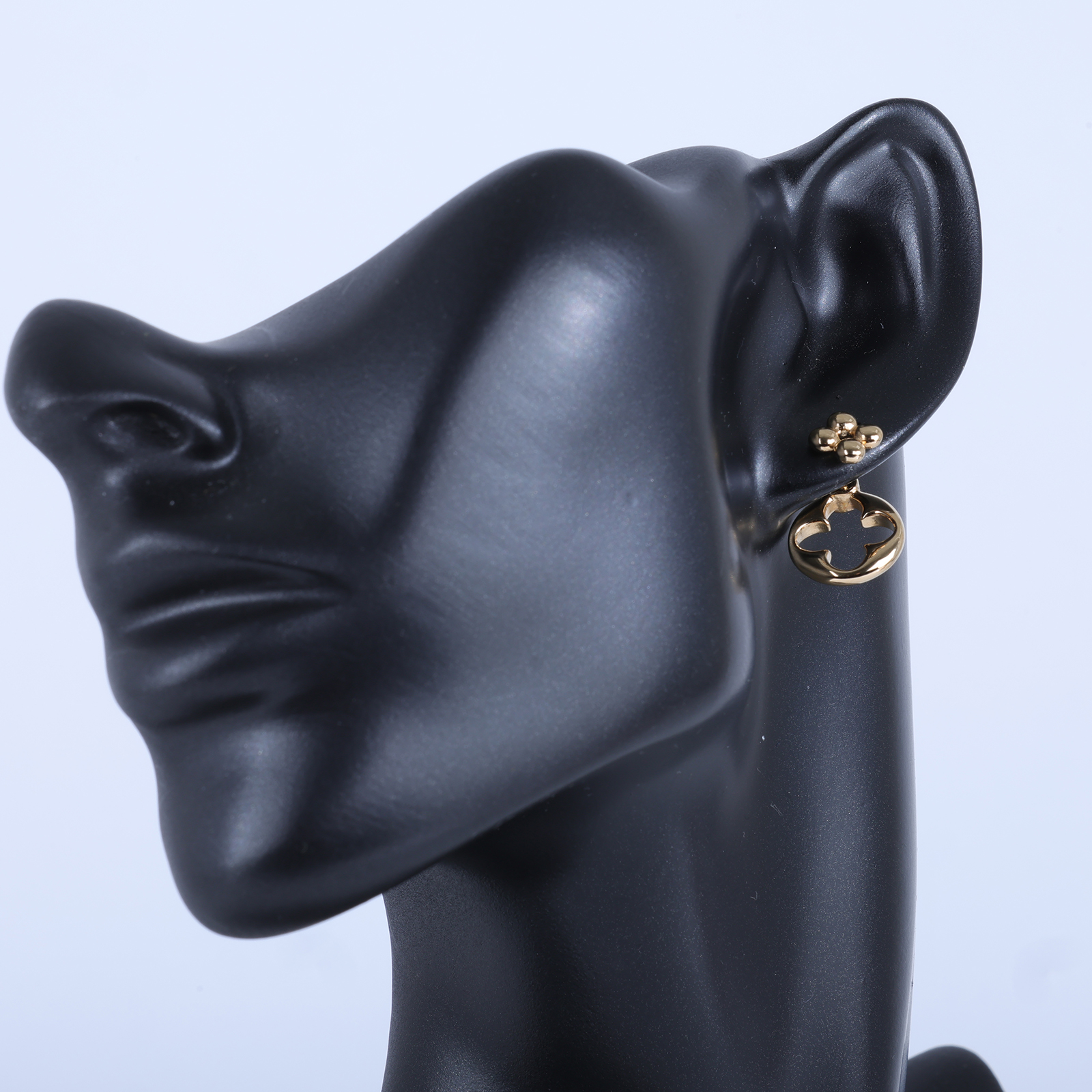 路易威登 LOUIS VUITTON LV Flowergram 耳環 M00770 金色 Flower Gram耳環 原廠盒子/防塵袋