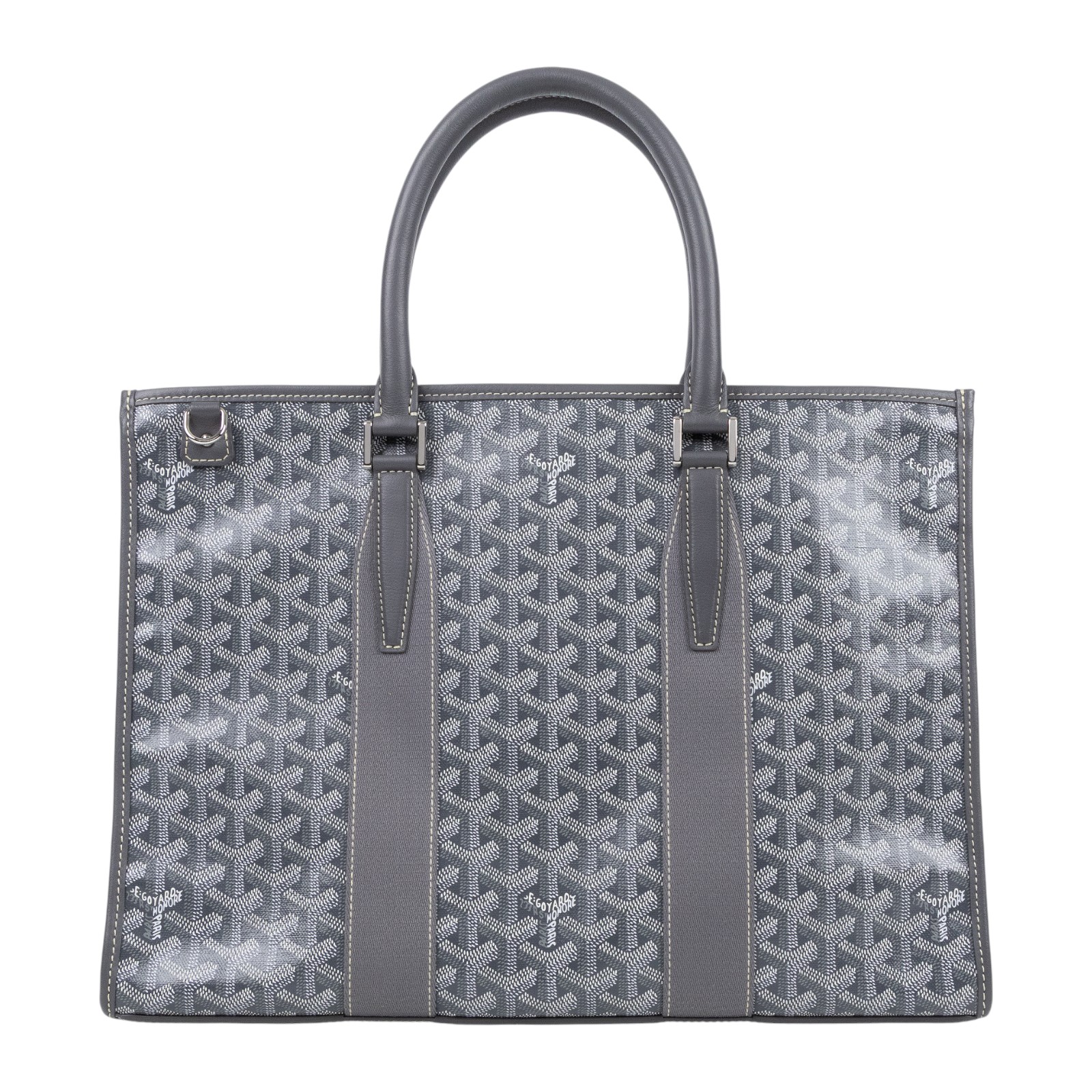 高雅德 GOYARD Morvan document case 公事包 MORDOCPMLTY 灰MORVAN 公事包 防塵袋/購買證明