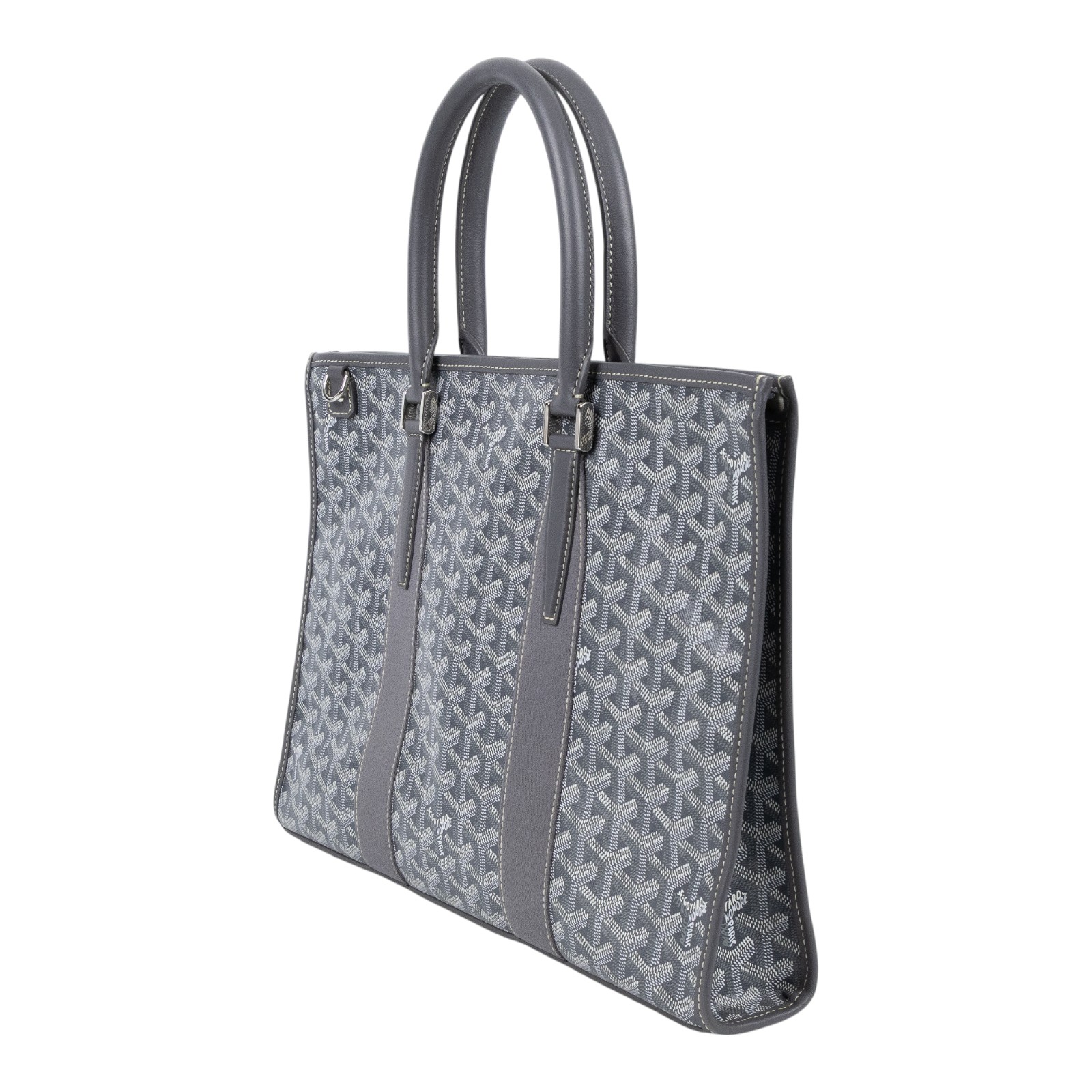 高雅德 GOYARD Morvan document case 公事包 MORDOCPMLTY 灰MORVAN 公事包 防塵袋/購買證明