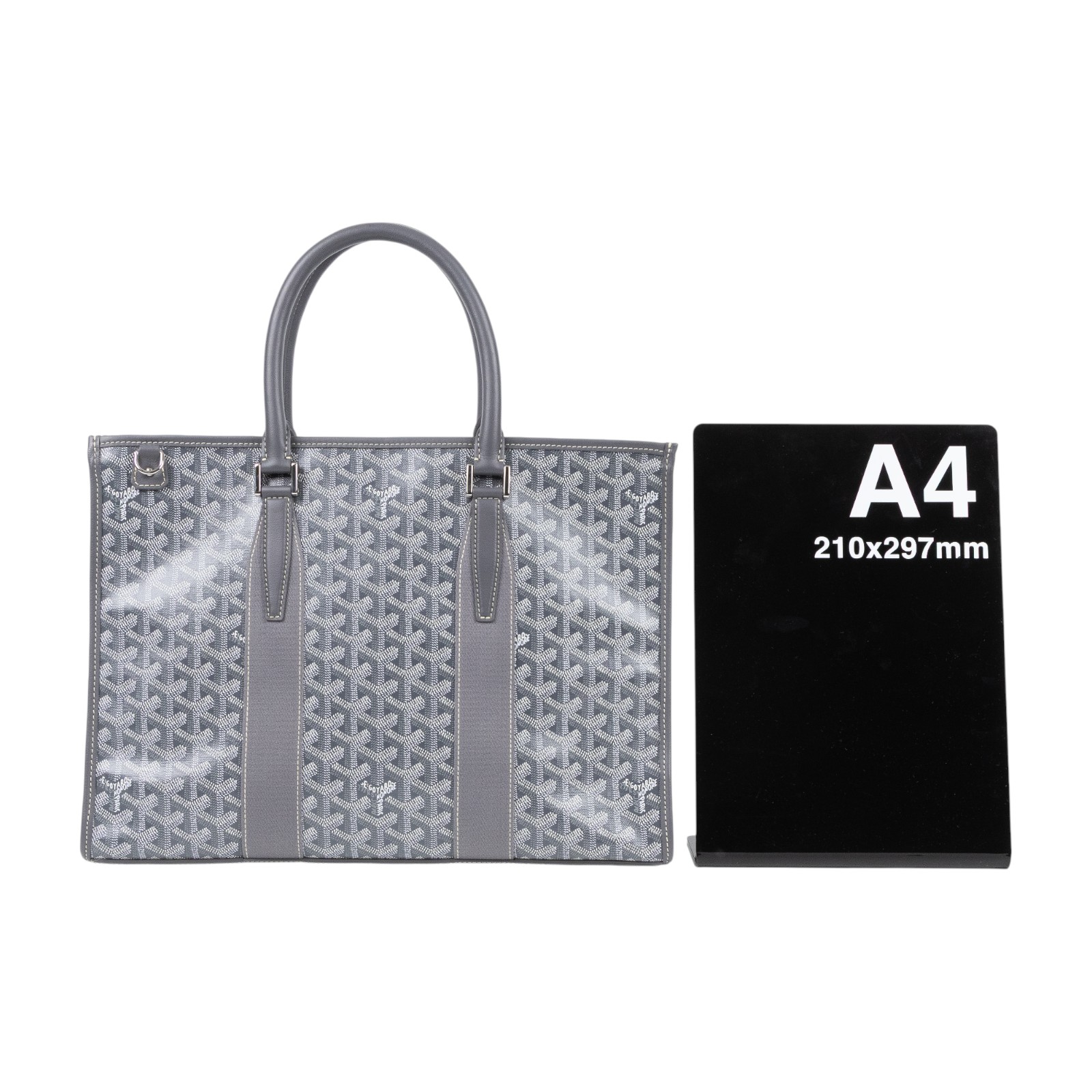 高雅德 GOYARD Morvan document case 公事包 MORDOCPMLTY 灰MORVAN 公事包 防塵袋/購買證明