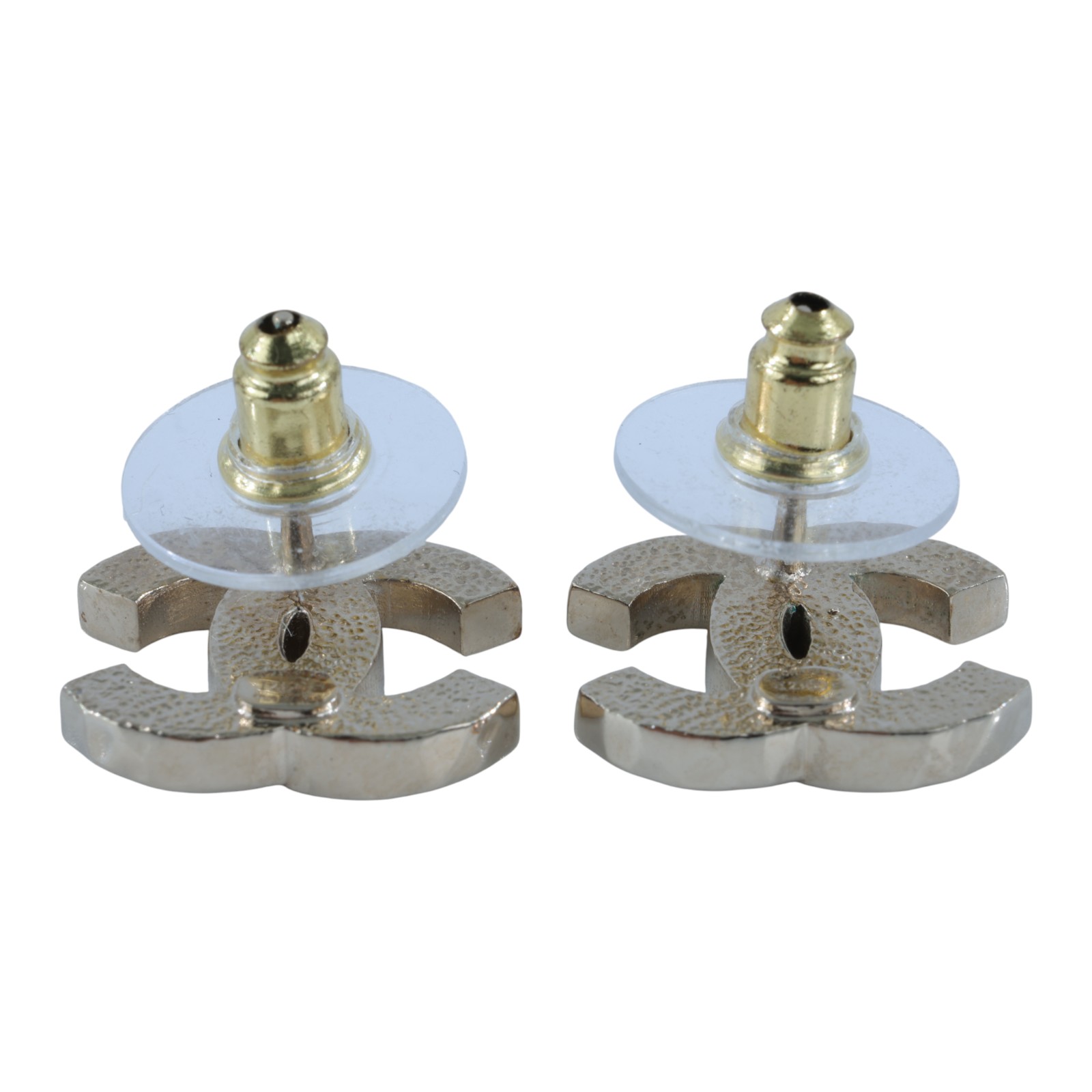 香奈兒 CHANEL CC LOGO 耳環 耳釘 I23/B 水鑽珍珠雙C耳環 無附屬品