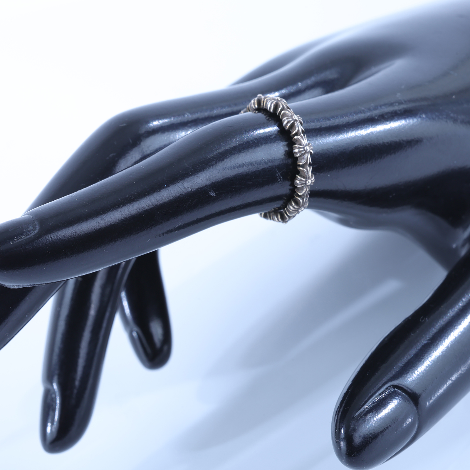 克羅心 CHROME HEARTS Tiny ECH Plus Band Ring 戒指  925銀TINY E戒指 無附屬品