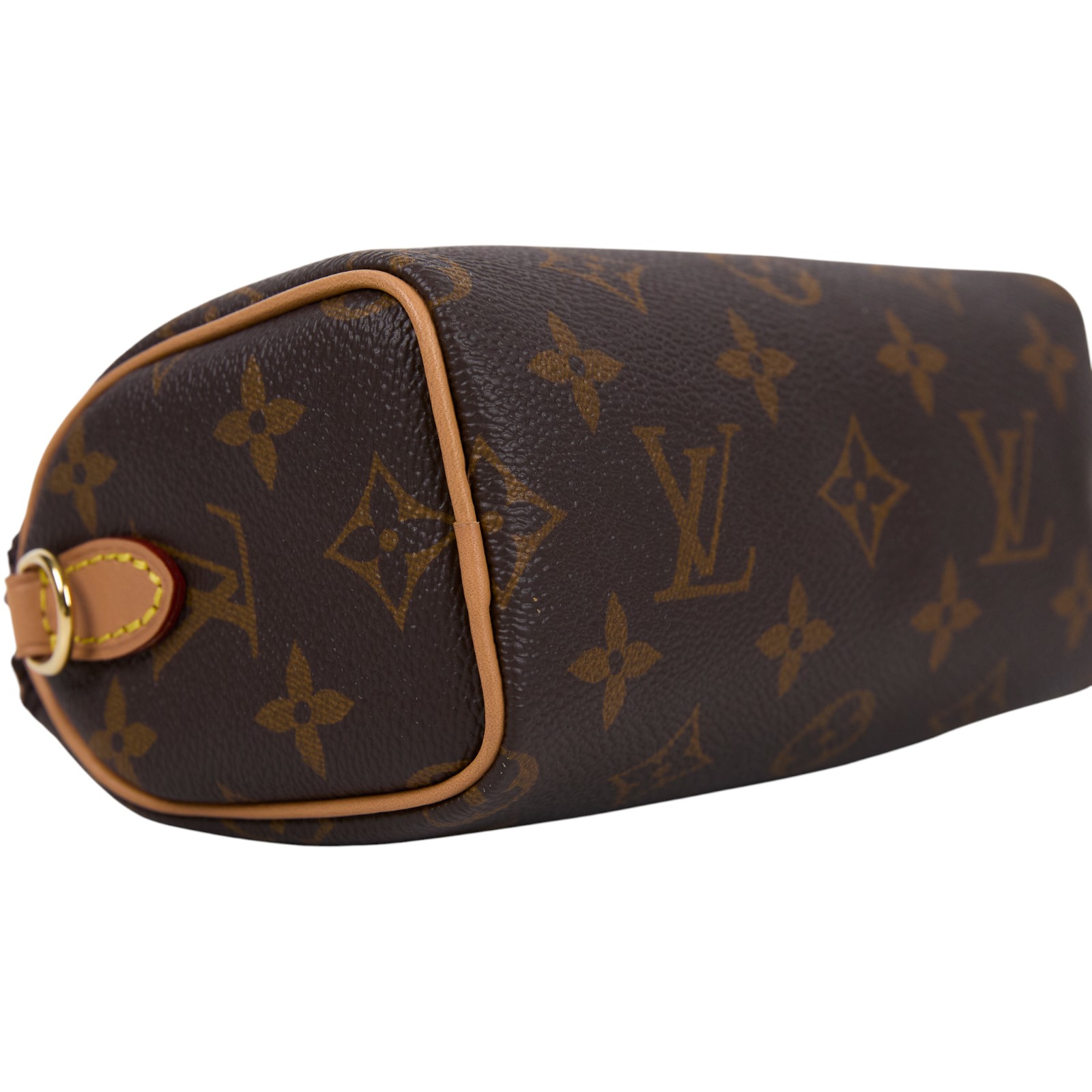 路易威登 LOUIS VUITTON Nano Speedy 原花 手提 肩背包 M81085 原花NANO SPEEDY 原廠盒子/防塵袋/購買證明