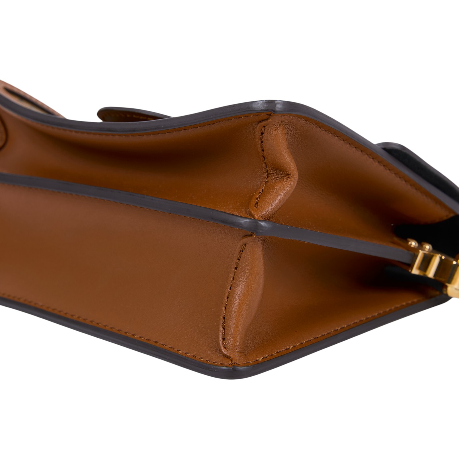 路易威登 LOUIS VUITTON Mini Dauphine Reverse皮革飾邊 迷你 達芙妮 肩背 斜背包 M44580  原廠盒子/防塵袋