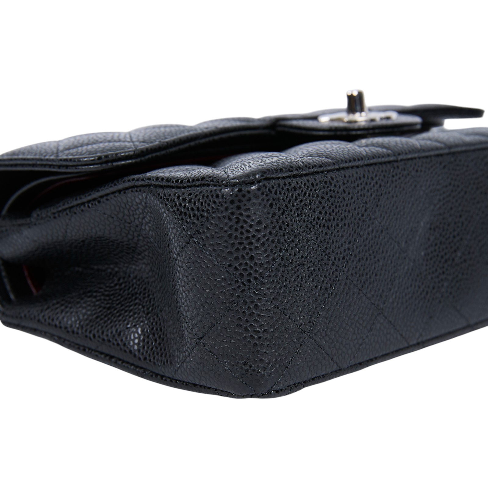 香奈兒 CHANEL CF 經典 小型 口蓋包 A01113 27開 黑荔枝COCO23 原廠盒子/防塵袋/保證卡