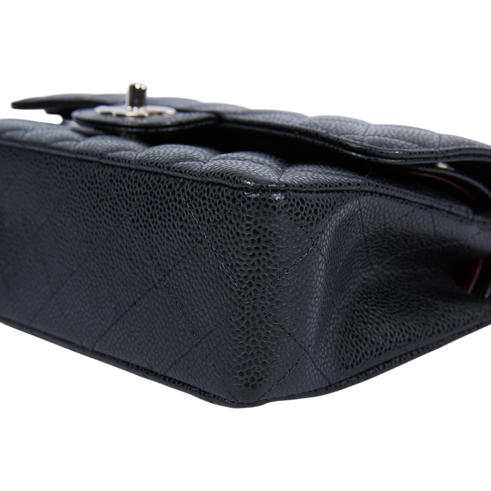 香奈兒 CHANEL CF 經典 小型 口蓋包 A01113 27開 黑荔枝COCO23 原廠盒子/防塵袋/保證卡