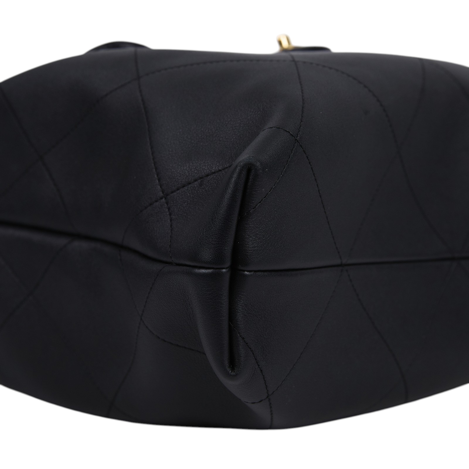 香奈兒 CHANEL 流浪包 Ｍaxi Hobo Bag 超大型 肩背包 AS5838 晶片款 黑牛皮超大型流浪包 原廠盒子/防塵袋/購買證明