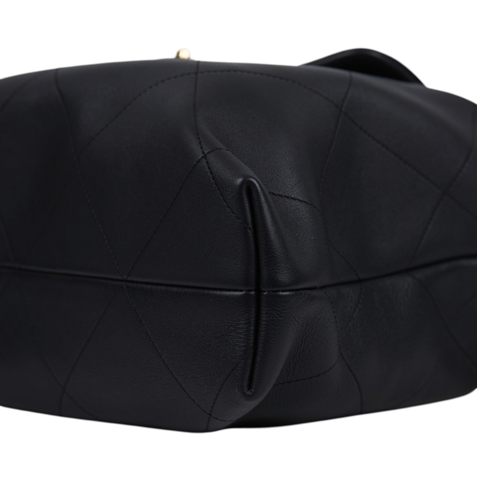 香奈兒 CHANEL 流浪包 Ｍaxi Hobo Bag 超大型 肩背包 AS5838 晶片款 黑牛皮超大型流浪包 原廠盒子/防塵袋/購買證明