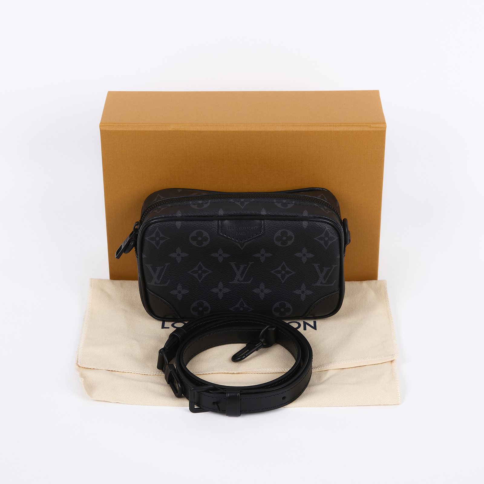 路易威登 LOUIS VUITTON Trocadéro 可穿戴式錢包 皮夾 斜背包 M14253 晶片款 Trocadéro 可穿戴式錢包 原廠盒子/防塵袋