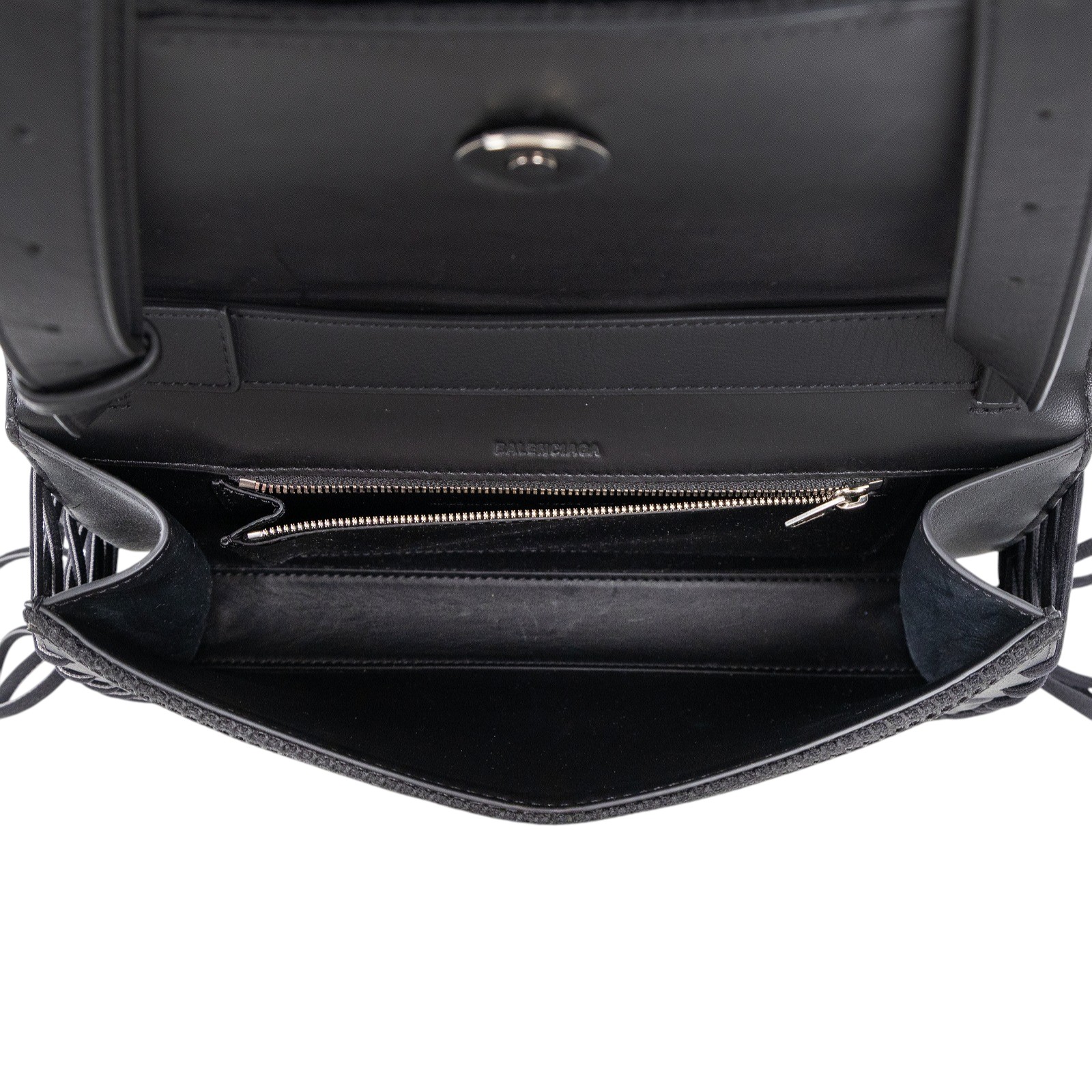 巴黎世家 BALENCIAGA Sneaker Head 斜背包 6780922X54Y 黑Sneaker Headphone Holder Bag 防塵袋