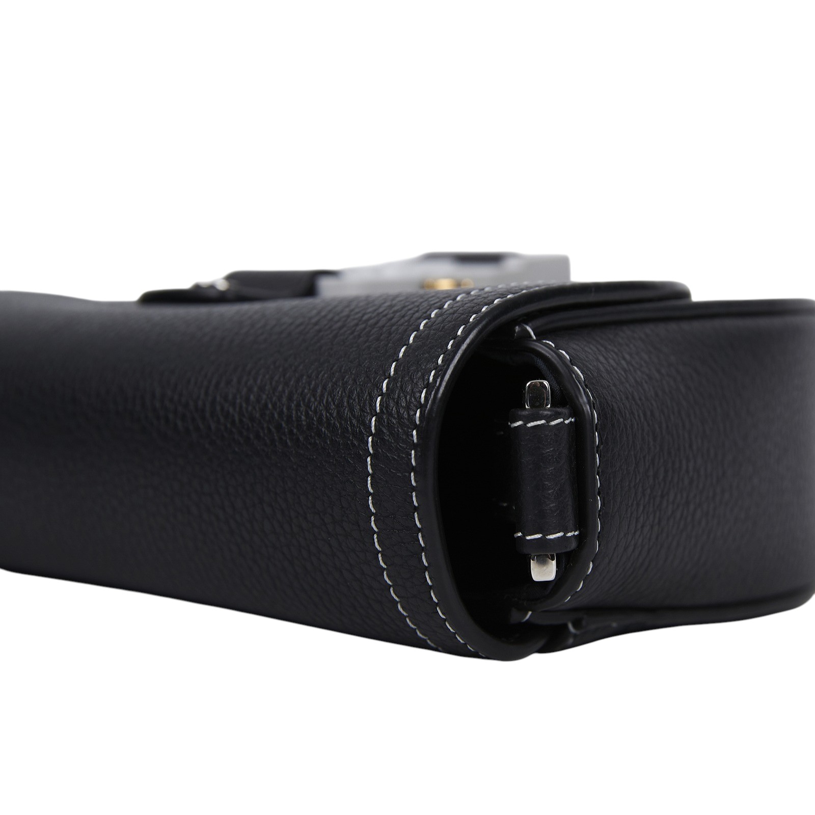 迪奧 CHRISTIAN DIOR Saddle 迷你 翻蓋 郵差包 2ADCA435YKK 黑Saddle 迷你翻蓋郵差包 原廠盒子/防塵袋