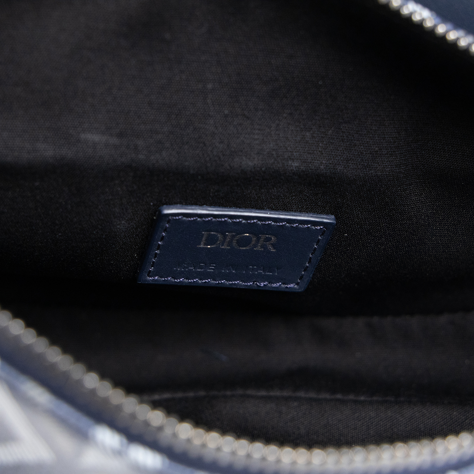 迪奧 CHRISTIAN DIOR Saddle 馬鞍包 1ADPO093CDP 深藍CD馬鞍包 原廠盒子/防塵袋/購買證明