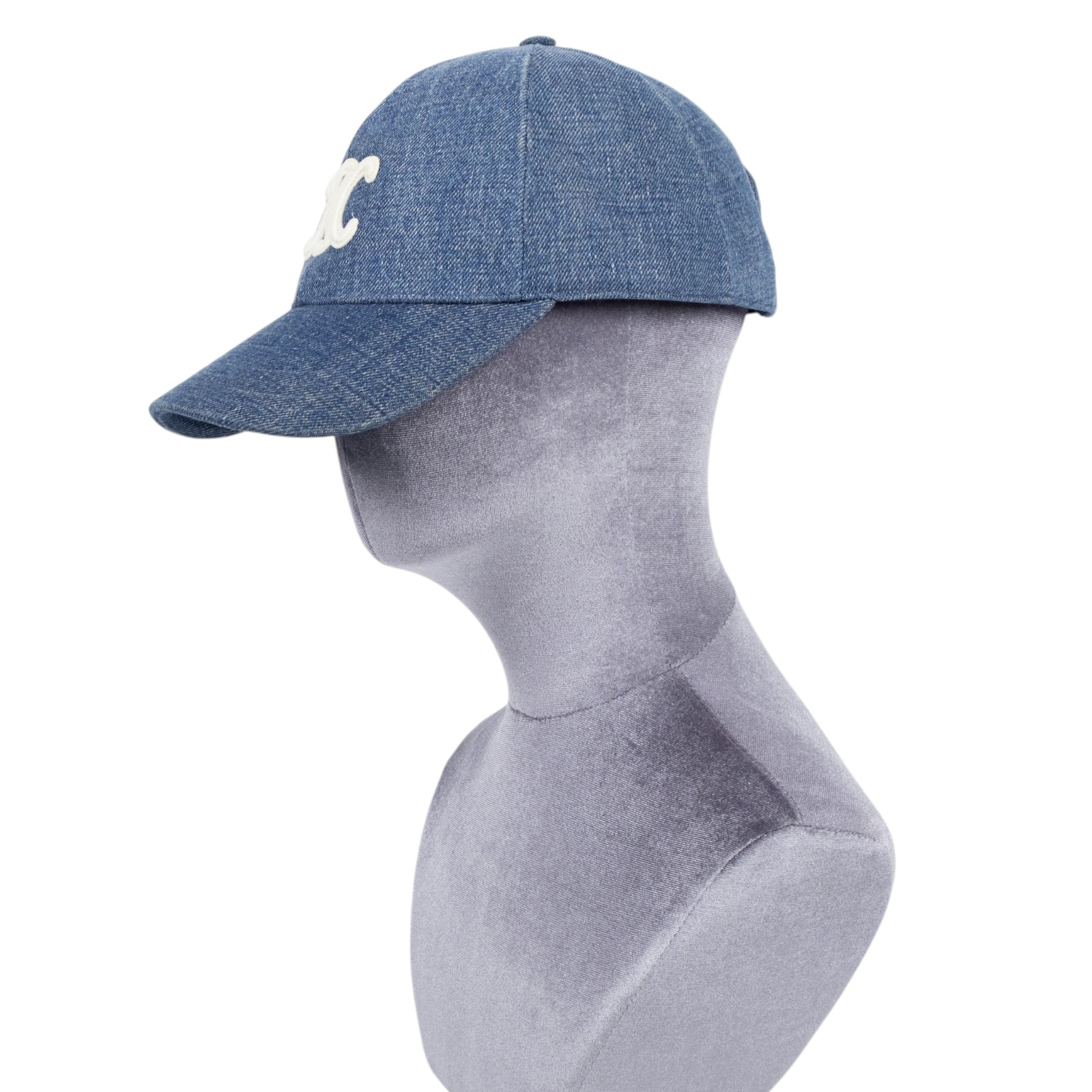 思琳 CELINE Tropmphe 棒球帽 洗水牛仔布  2AUT6930F_L 丹寧棒球帽 無附屬品