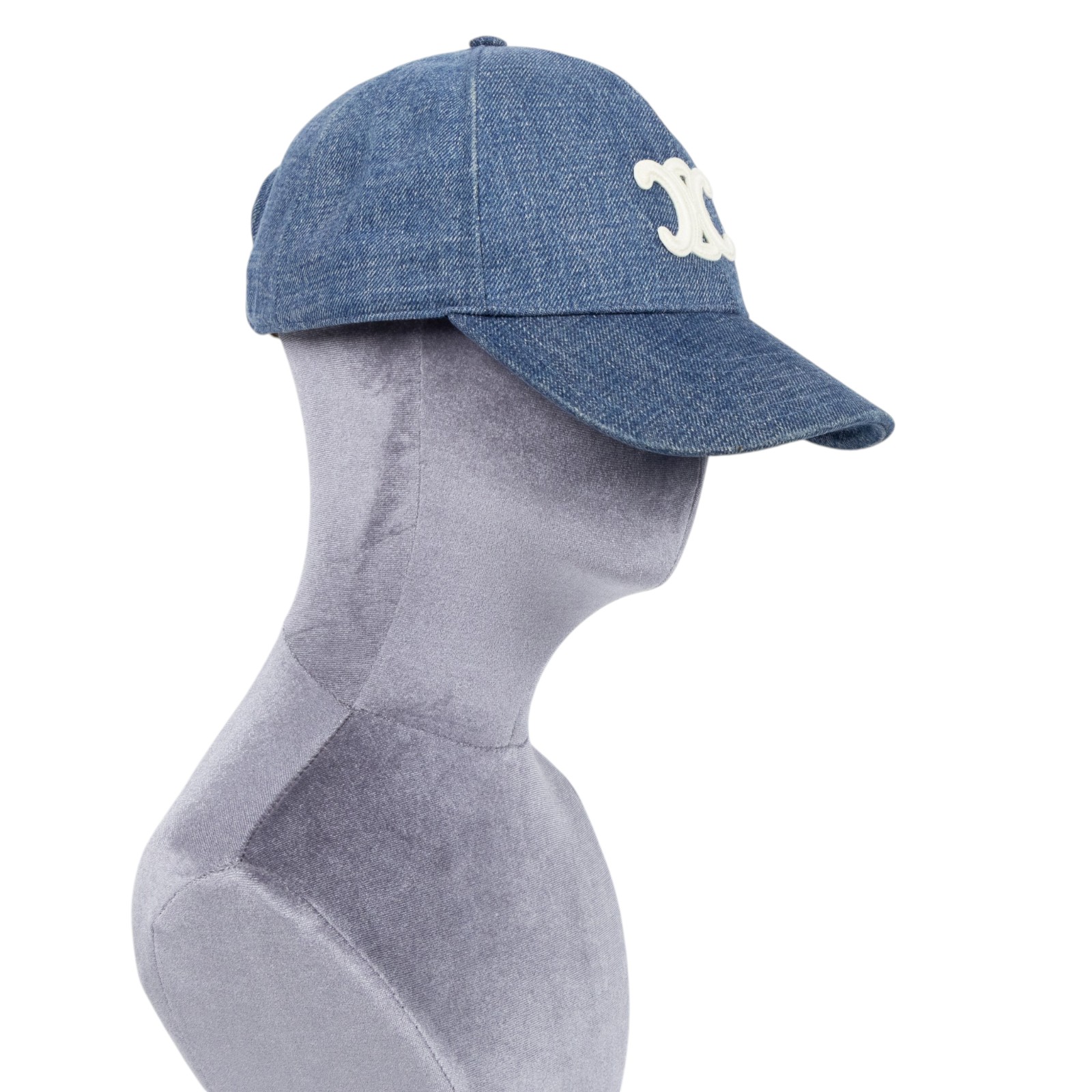 思琳 CELINE Tropmphe 棒球帽 洗水牛仔布  2AUT6930F_L 丹寧棒球帽 無附屬品