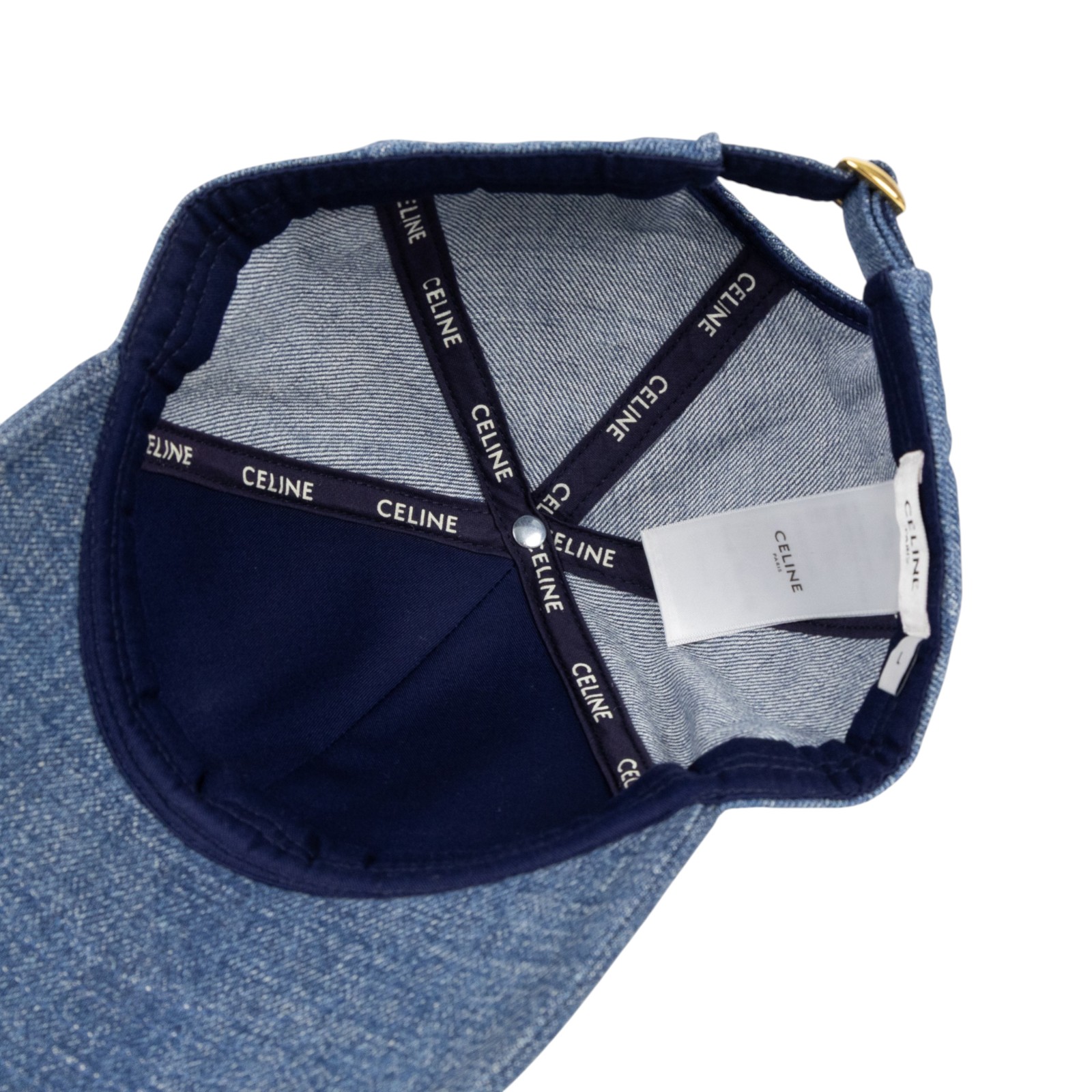 思琳 CELINE Tropmphe 棒球帽 洗水牛仔布  2AUT6930F_L 丹寧棒球帽 無附屬品