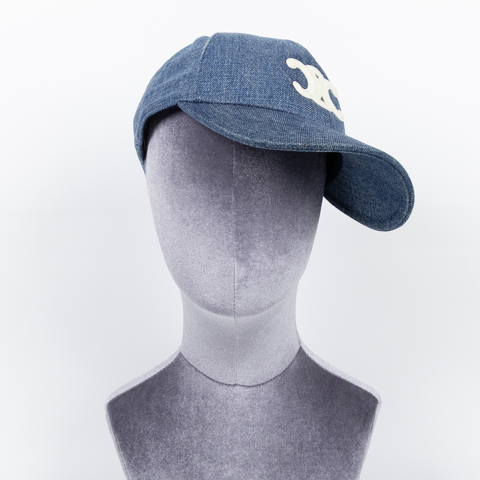 思琳 CELINE Tropmphe 棒球帽 洗水牛仔布  2AUT6930F_L 丹寧棒球帽 無附屬品