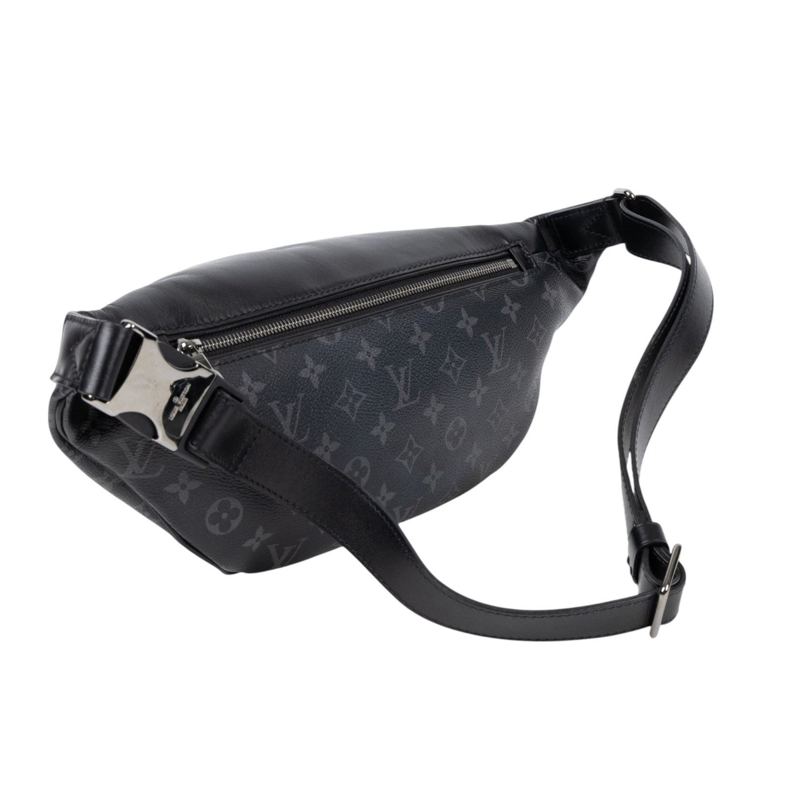 路易威登 LOUIS VUITTON Discovery 黑帆布 腰包 M44336 黑原花DISCOVERY腰包 無附屬品