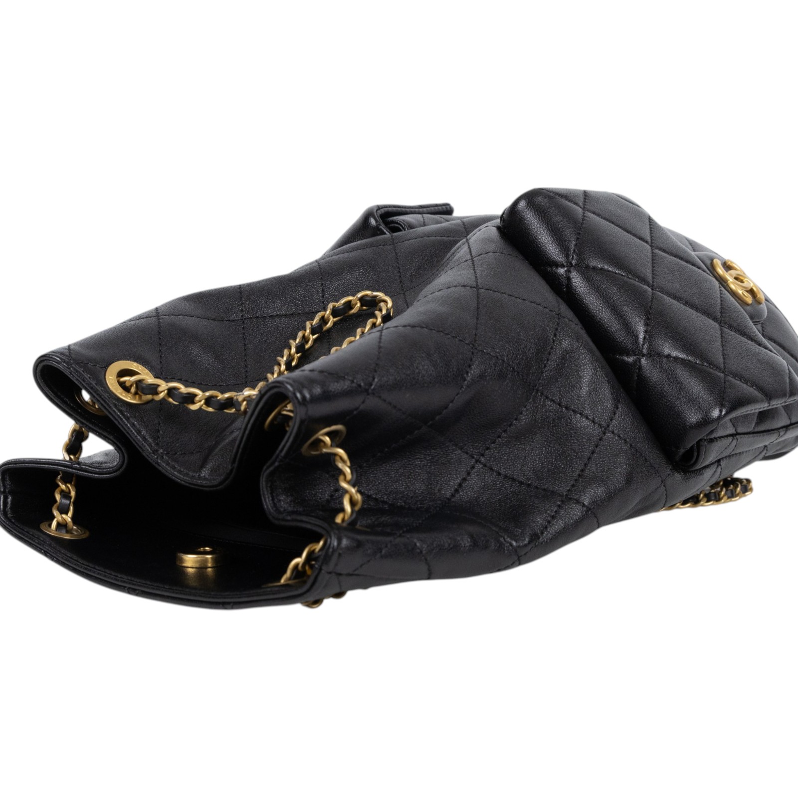 香奈兒 CHANEL 25C 雙肩 後背包 AS5305 B18791 晶片款 黑羊 Matelasse 雙肩包 原廠盒子/防塵袋/購買證明