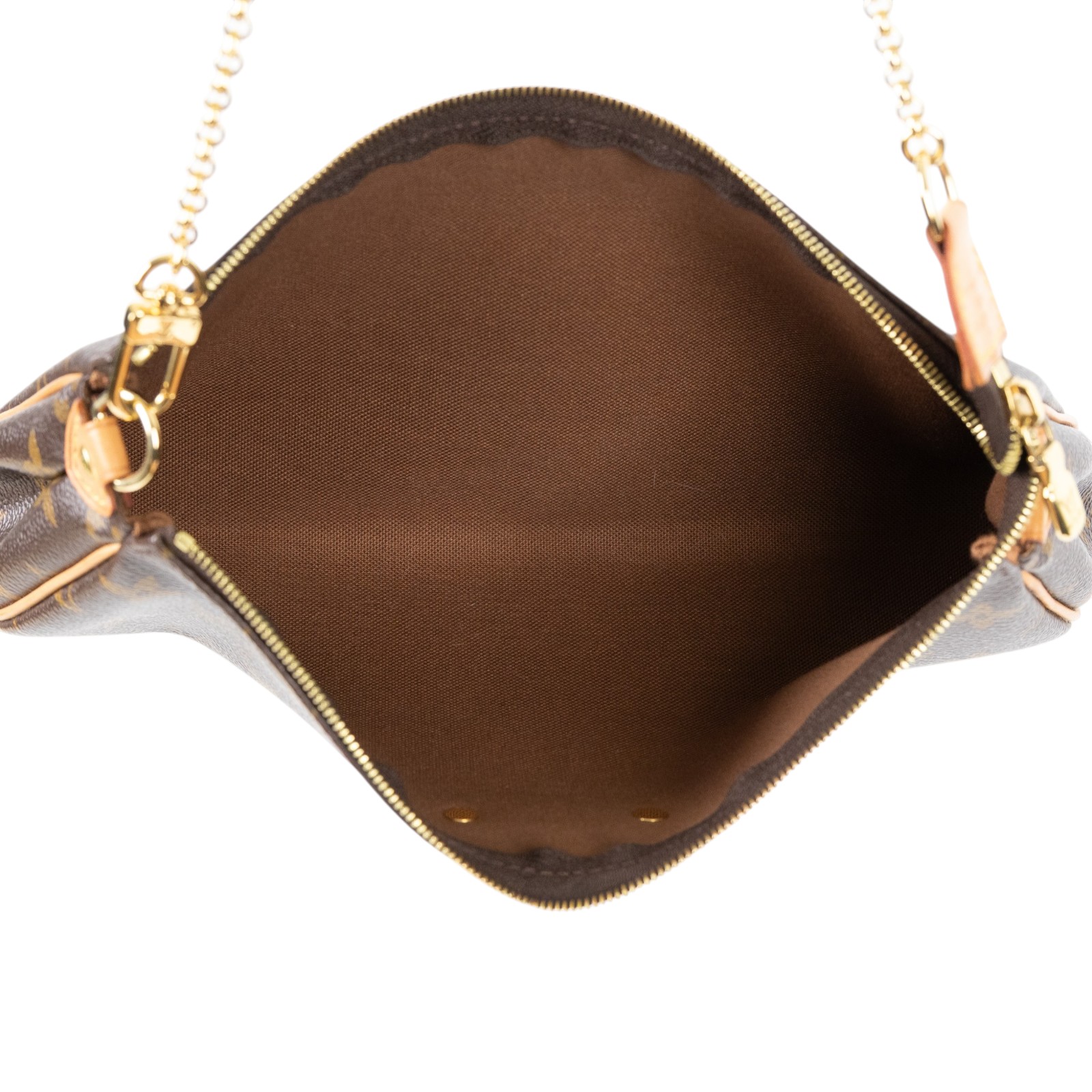 路易威登 LOUIS VUITTON Eva 經典帆布 鍊帶 小肩包 M95567 原花EVA 防塵袋