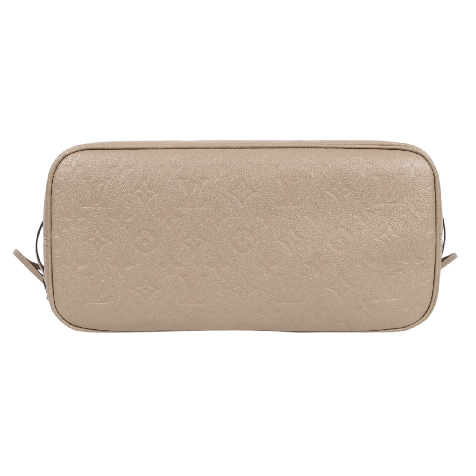 路易威登 LOUIS VUITTON Neverfull MM 手提 托特包 壓花牛皮 斑鳩灰色 M45686 晶片款  原廠盒子/防塵袋/內袋