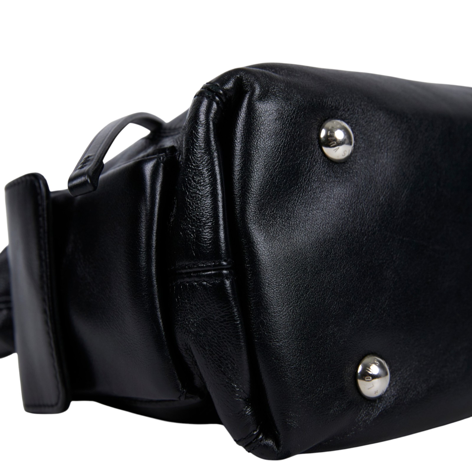 路易威登 LOUIS VUITTON CarryAll Cargo Vibe PM 手提包 黑色 M24861 晶片款  鏈帶/背帶 /吊牌/防塵袋