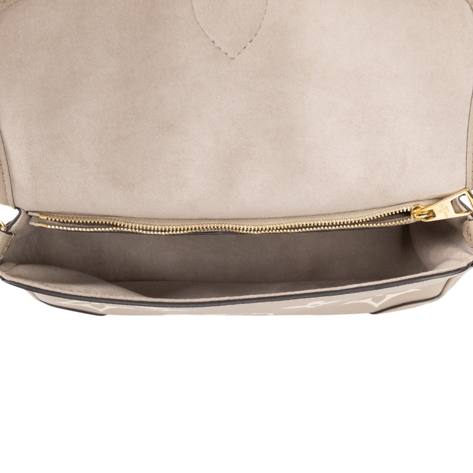 路易威登 LOUIS VUITTON Diane 腋下包法棍 單肩背包 斑鳩灰 奶油色 M46583 晶片款 斑鳩灰DIANE 防塵袋/背帶2