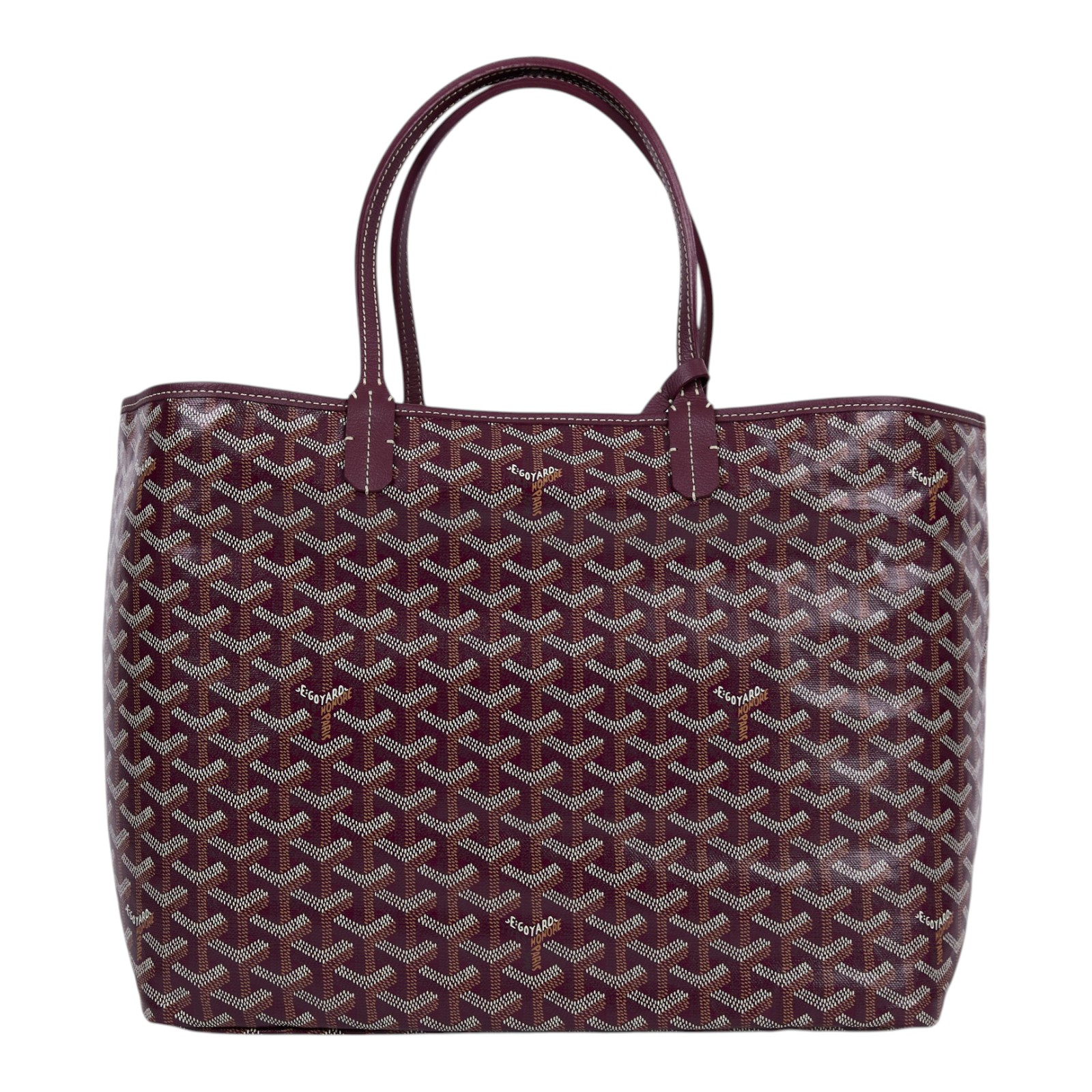 高雅德 GOYARD Saint Louis PM Bag 托特包 STLOUIPMLTY 酒紅LOUIS PM 防塵袋/內袋