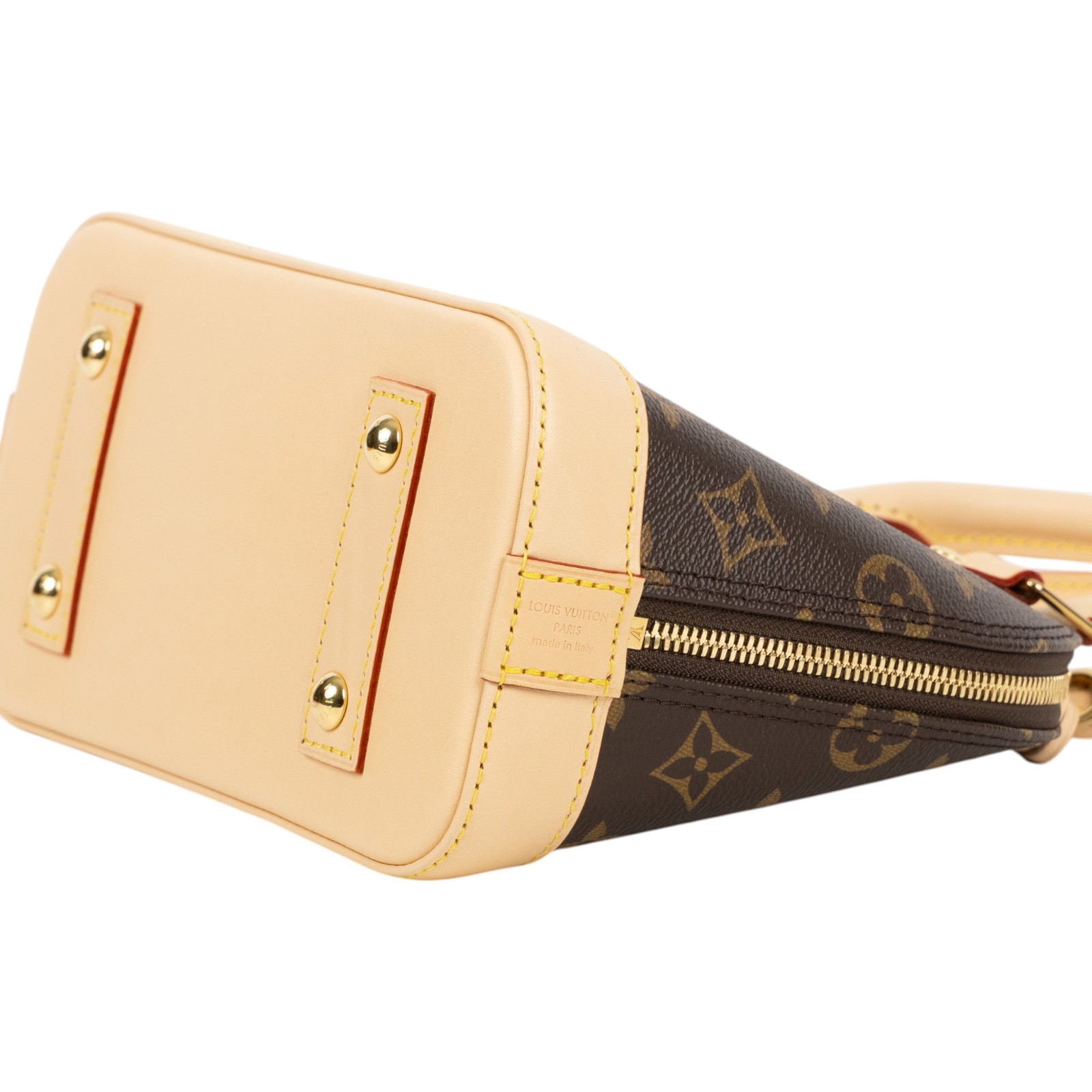 路易威登 LOUIS VUITTON Alma BB 手提包 經典帆布 M46990 晶片款 原花Alma BB 原廠盒子/防塵袋/背帶/鎖組