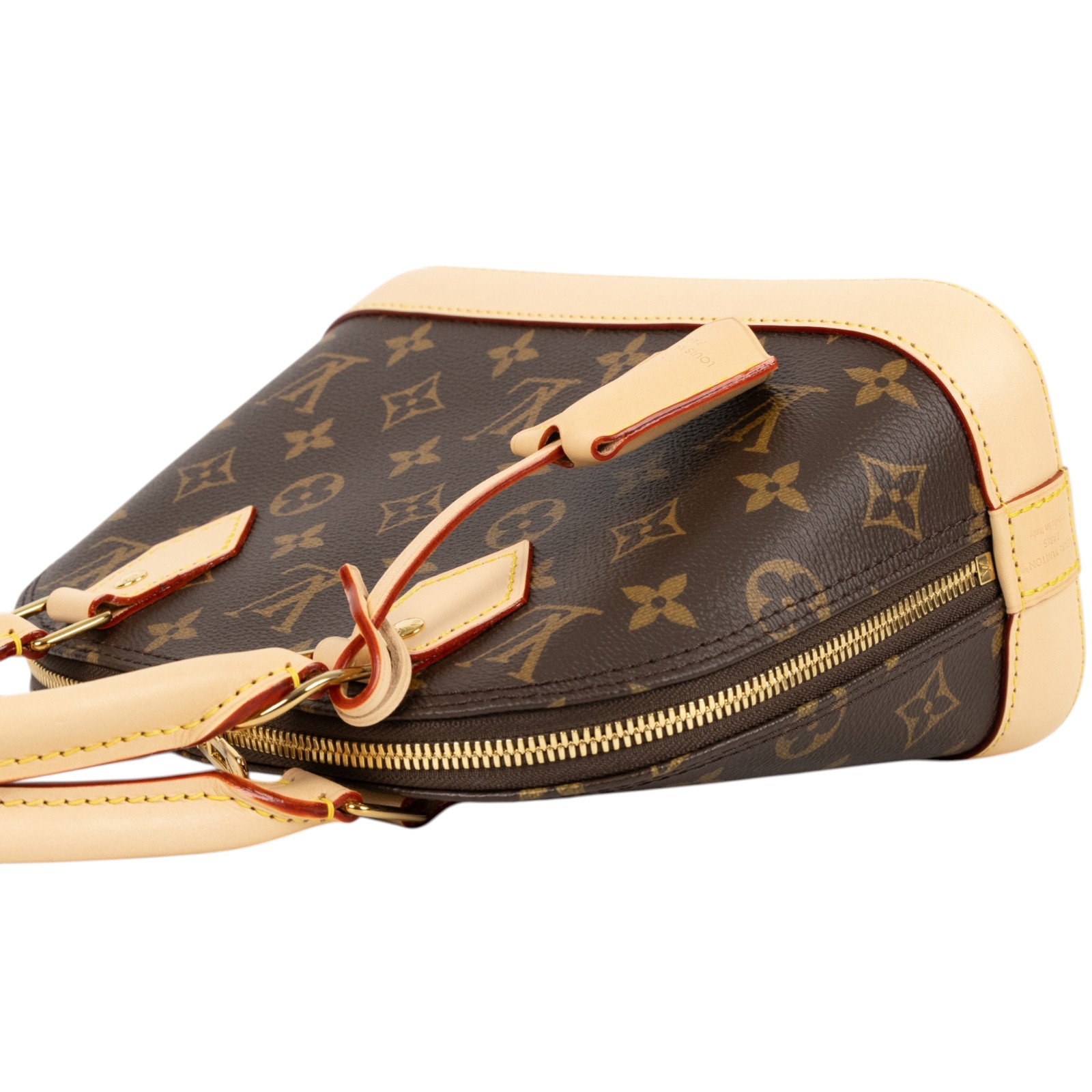 路易威登 LOUIS VUITTON Alma BB 手提包 經典帆布 M46990 晶片款 原花Alma BB 原廠盒子/防塵袋/背帶/鎖組