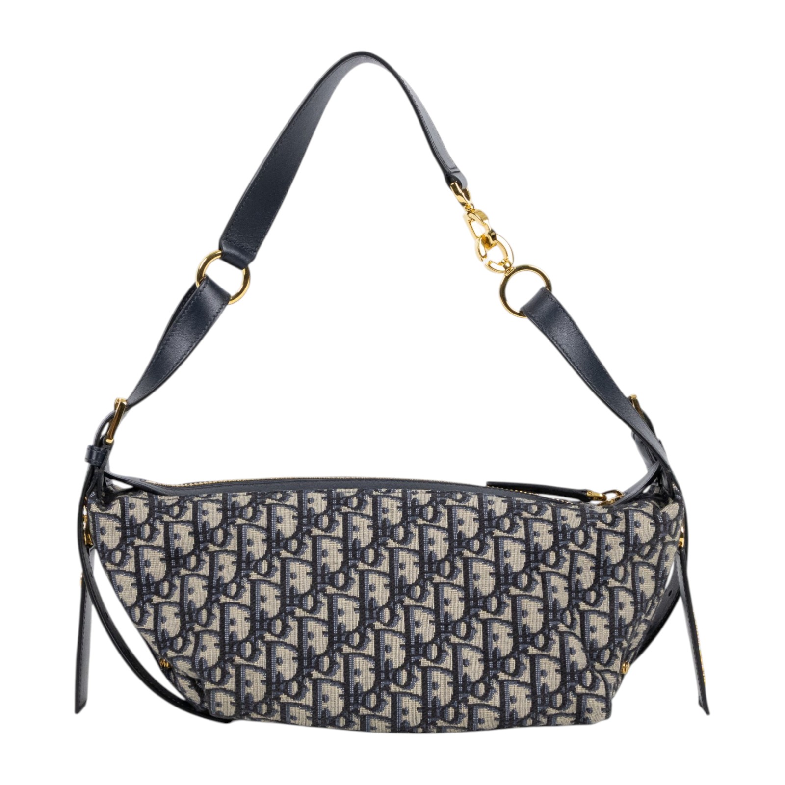 迪奧 CHRISTIAN DIOR D-Journey 小型包 Oblique 緹花 M2416UTZQ  原廠盒子/防塵袋