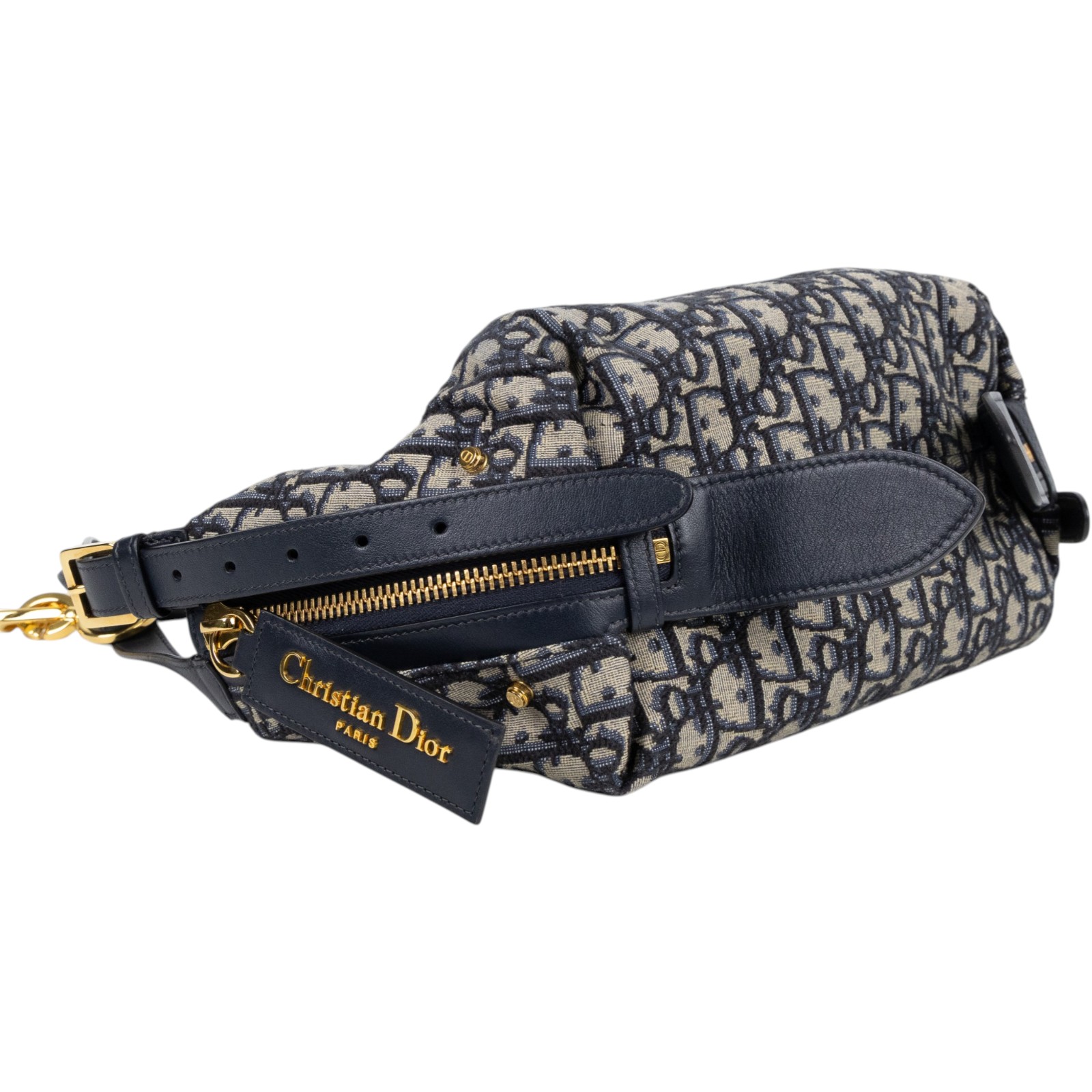 迪奧 CHRISTIAN DIOR D-Journey 小型包 Oblique 緹花 M2416UTZQ  原廠盒子/防塵袋