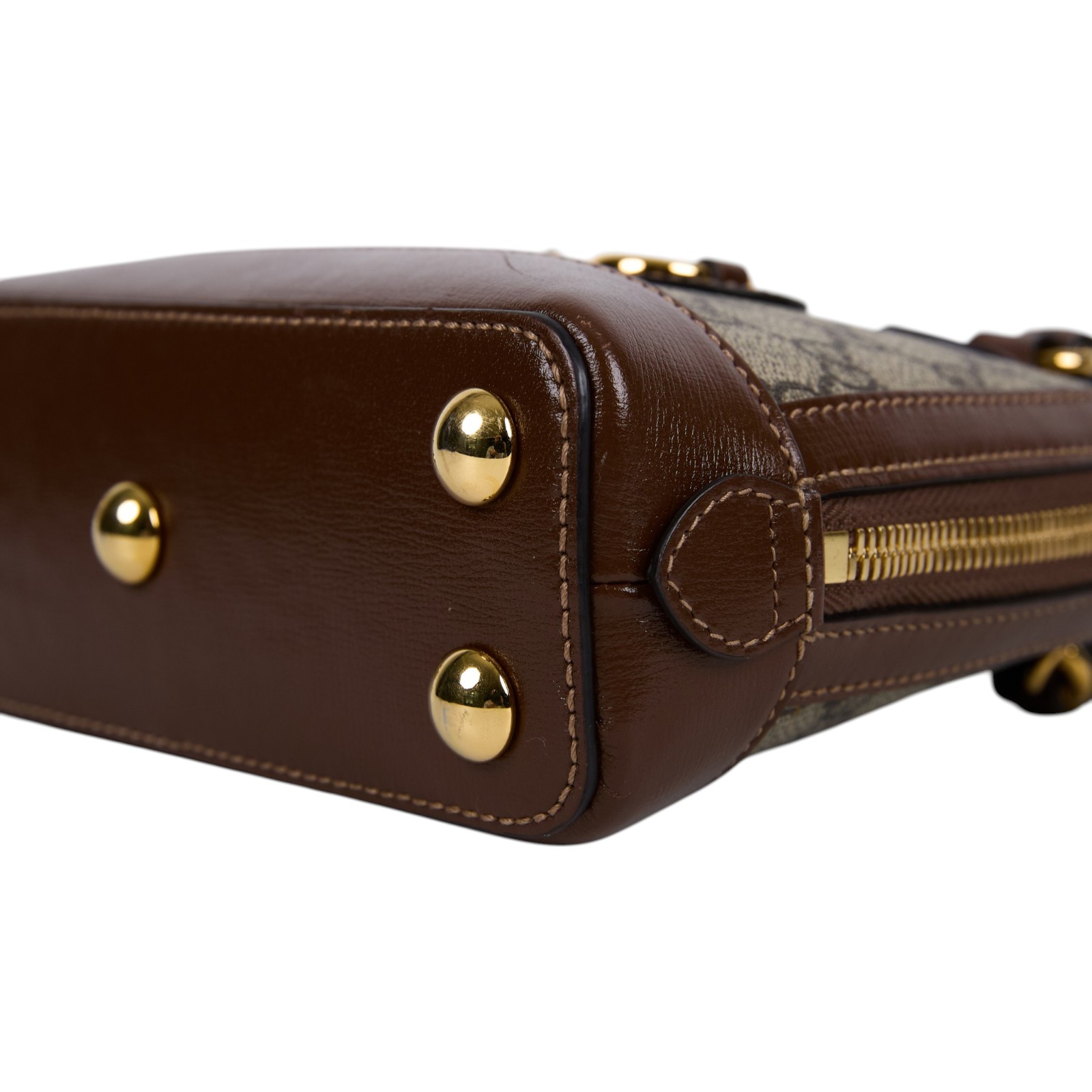 古馳 GUCCI Horsebit 1955 迷你 貝殼包 640716 92TCG 棕Horsebit 1955 肩背包 原廠盒子/防塵袋