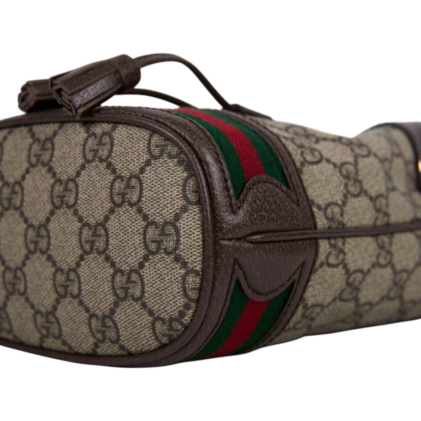 古馳 GUCCI Ophidia GG 迷你 水桶袋 米色 烏木色 550620 96I3B 棕GG紋OPHIDIA水桶包 原廠盒子/防塵袋