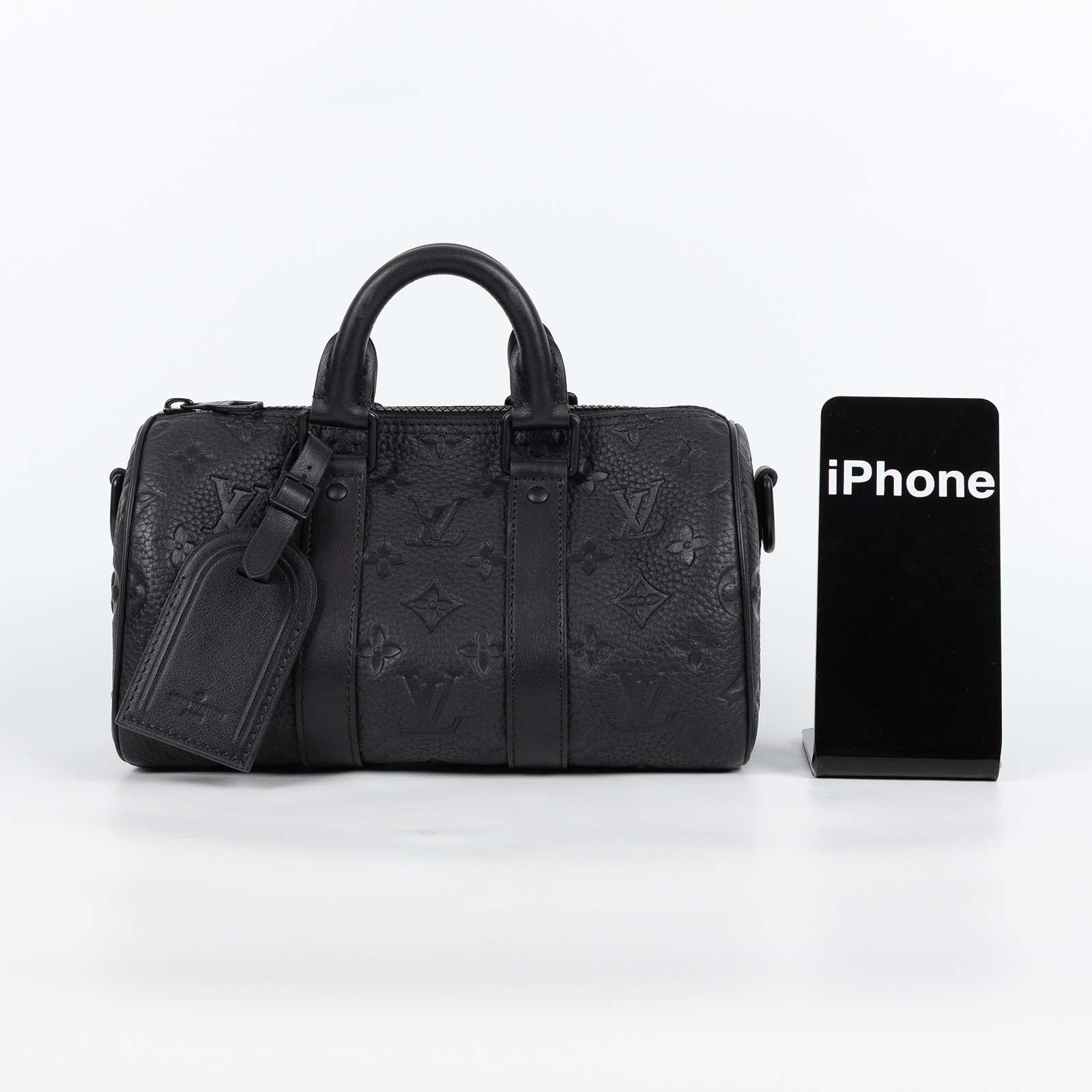 路易威登 LOUIS VUITTON Keepall Bandoulière 25 經典壓紋牛皮 手提 肩背 波士頓包 M20900 晶片款  無附屬品