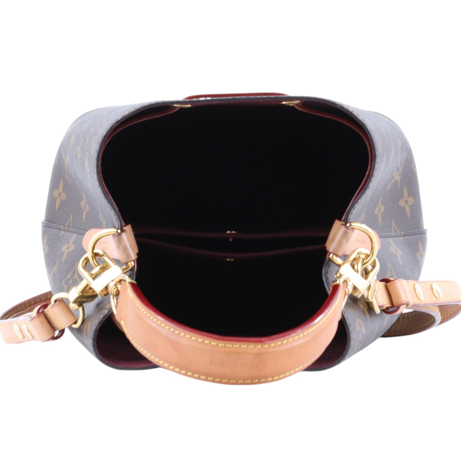 路易威登 LOUIS VUITTON Néonoé BB 經典帆布 束口水桶包 M46581 晶片款 原花NEONOE BB 原廠盒子/防塵袋