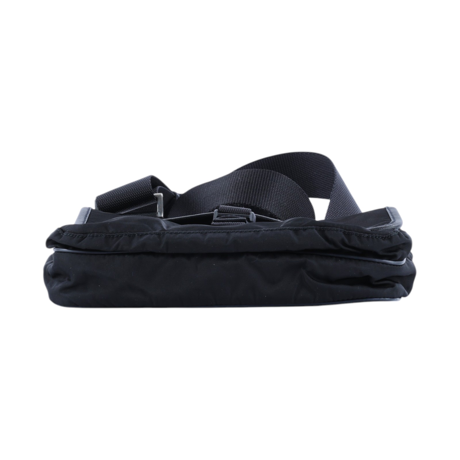 普拉達 PRADA Tessuto Nylon 肩背包 斜背包 VA0270 黑尼龍斜背包 防塵袋/保證卡