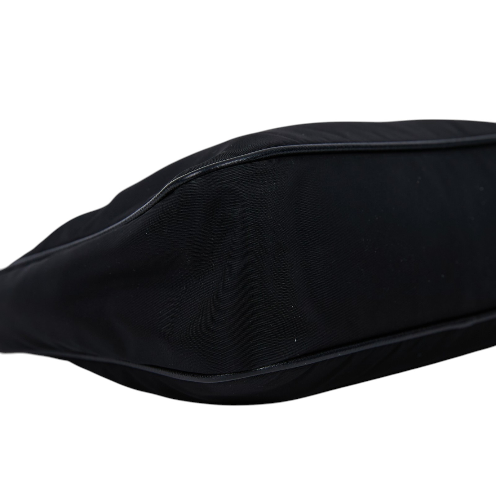 普拉達 PRADA Prada Re-Edition 環保尼龍 迷你袋 1NE204_R064 黑尼龍HOBO腋下包 防塵袋/保證卡