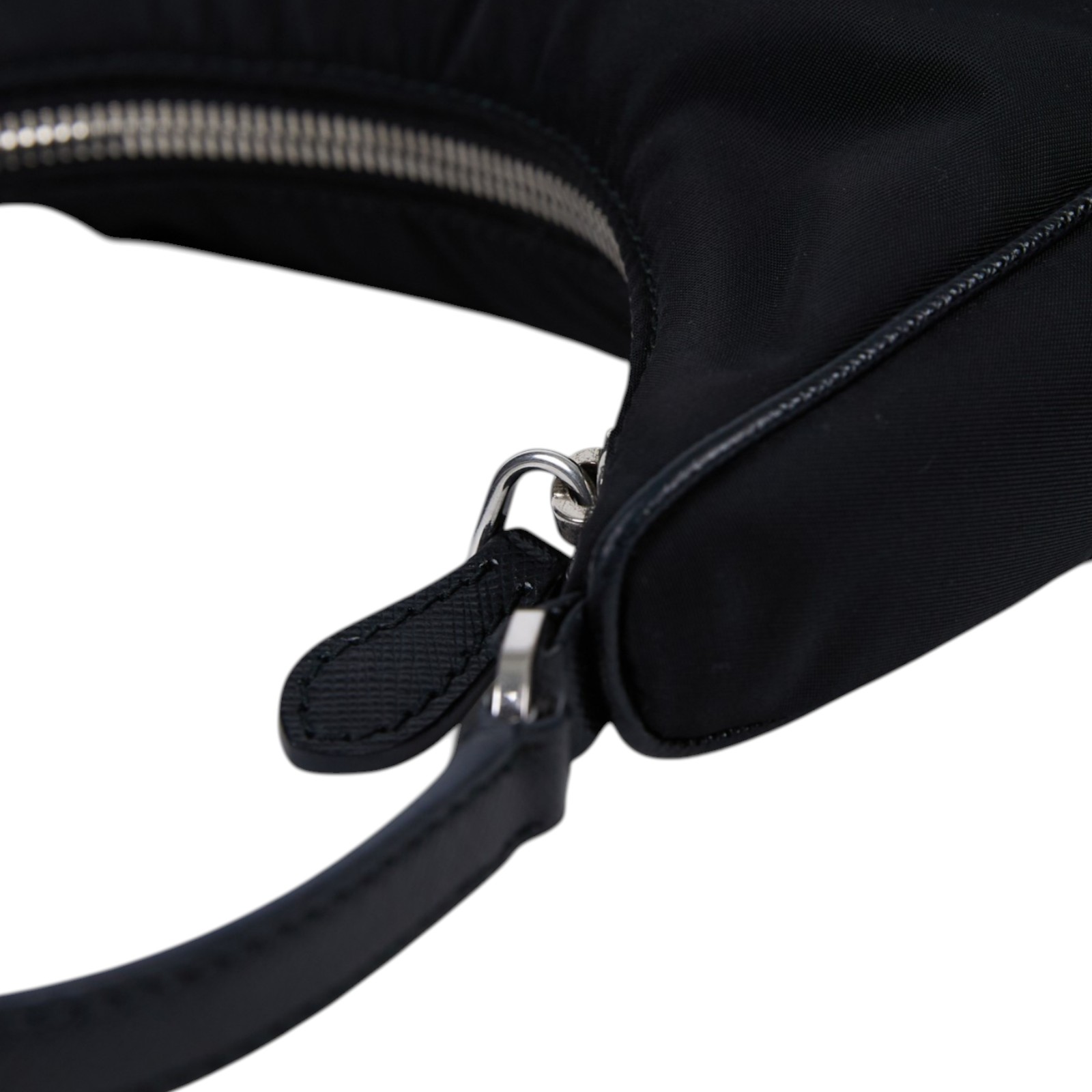 普拉達 PRADA Prada Re-Edition 環保尼龍 迷你袋 1NE204_R064 黑尼龍HOBO腋下包 防塵袋/保證卡