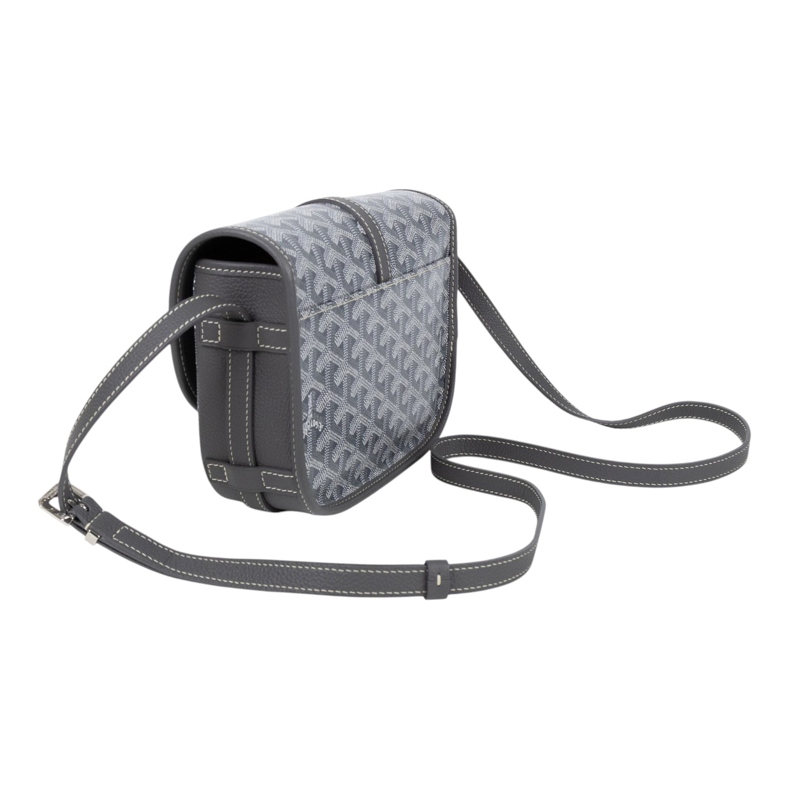 高雅德 GOYARD Belvédère PM 小型 馬鞍包 BELVE3PMLTY 灰BELVEDERE PM 防塵袋