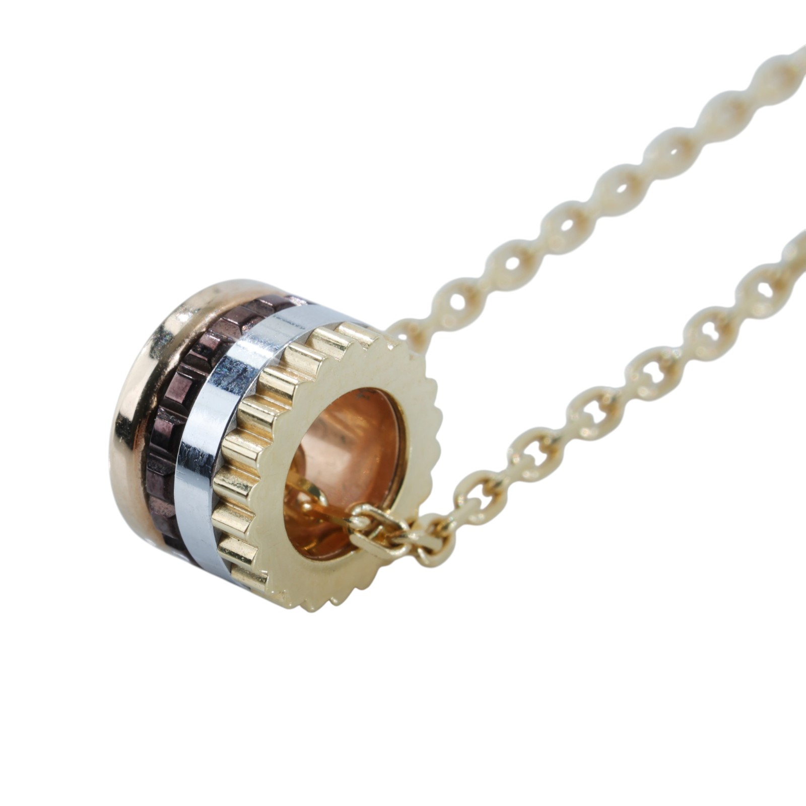 寶詩龍 BOUCHERON Quatre Classique 吊墜項鍊 JPN00647 K18 Quatre Classique系列吊墜項鍊 原廠盒子/保書
