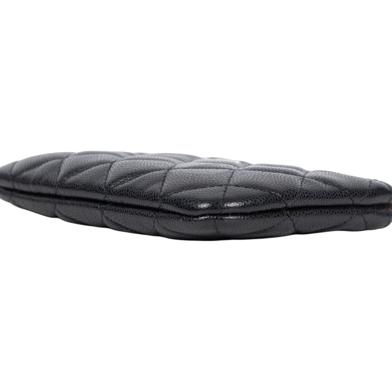 香奈兒 CHANEL 經典 拉鍊 隨身包 小型 AP4020 29開黑銀荔枝拉鍊零錢包 無附屬品