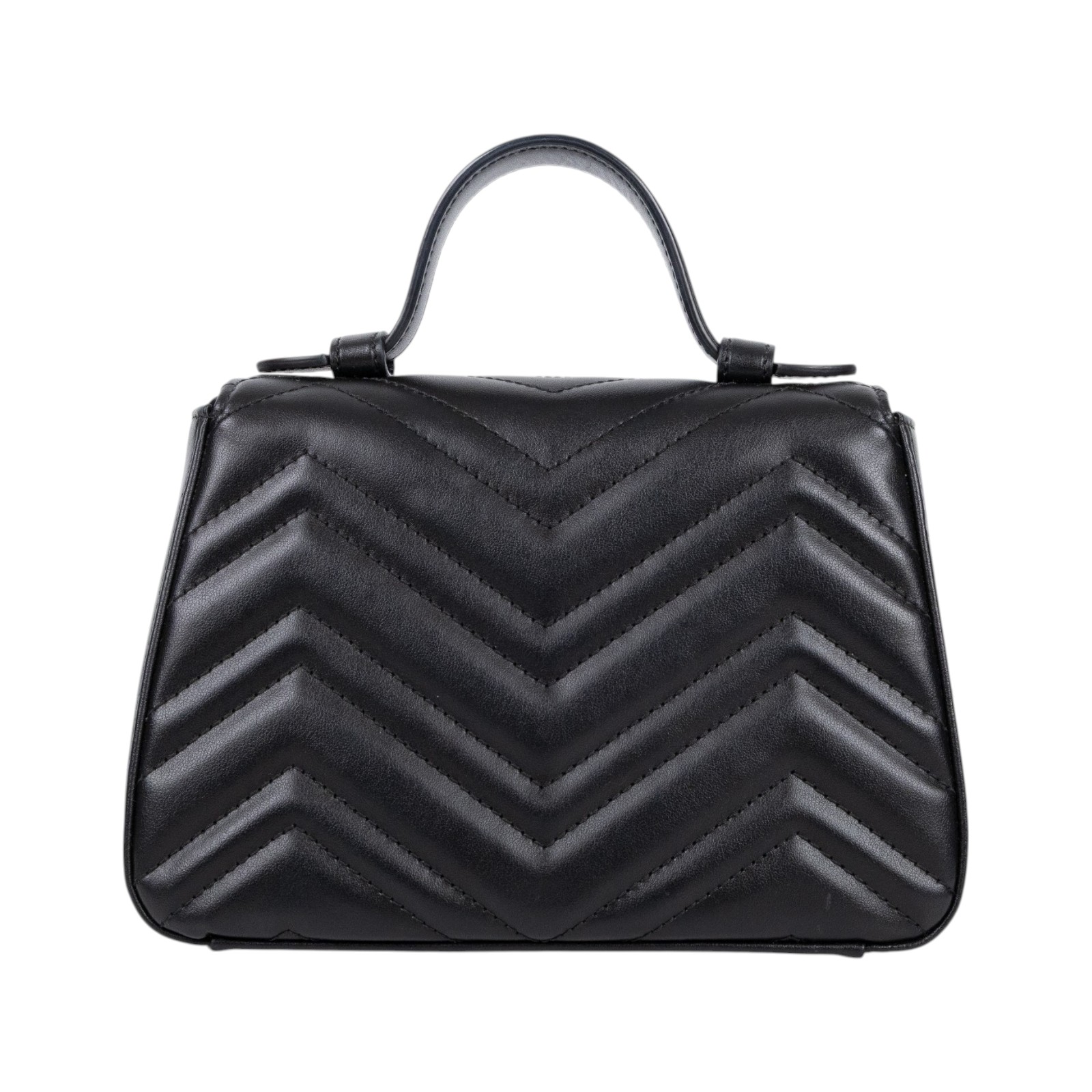 古馳 GUCCI GG Marmont 肩背包 斜背包 手提包 702563 DTDFV 黑GG Marmont Top Handle 包 2WAY 防塵袋