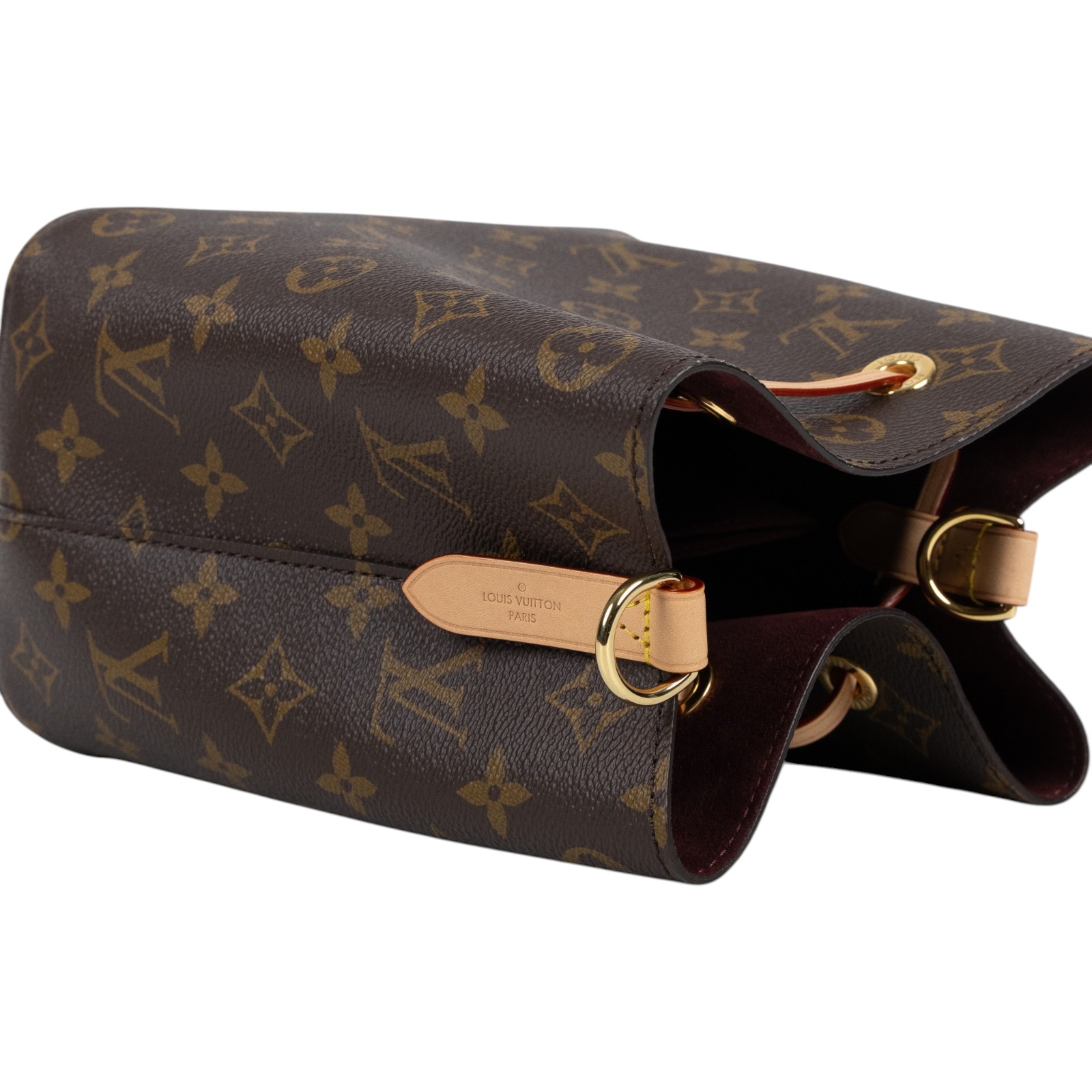 路易威登 LOUIS VUITTON Néonoé BB 經典帆布 束口水桶包 M46581 晶片款 原花Néonoé BB 防塵袋/背帶/手提帶