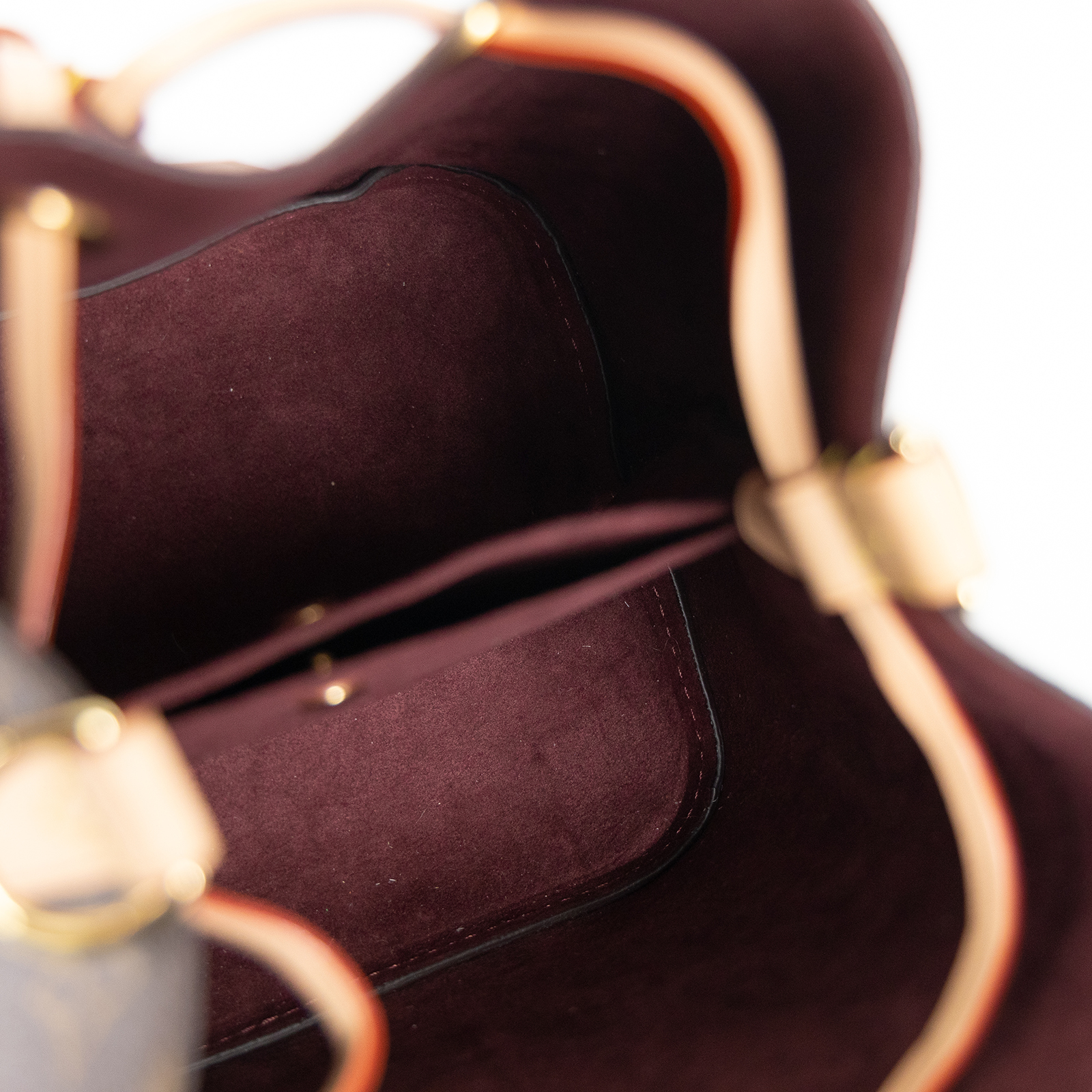 路易威登 LOUIS VUITTON Néonoé BB 經典帆布 束口水桶包 M46581 晶片款 原花Néonoé BB 防塵袋/背帶/手提帶
