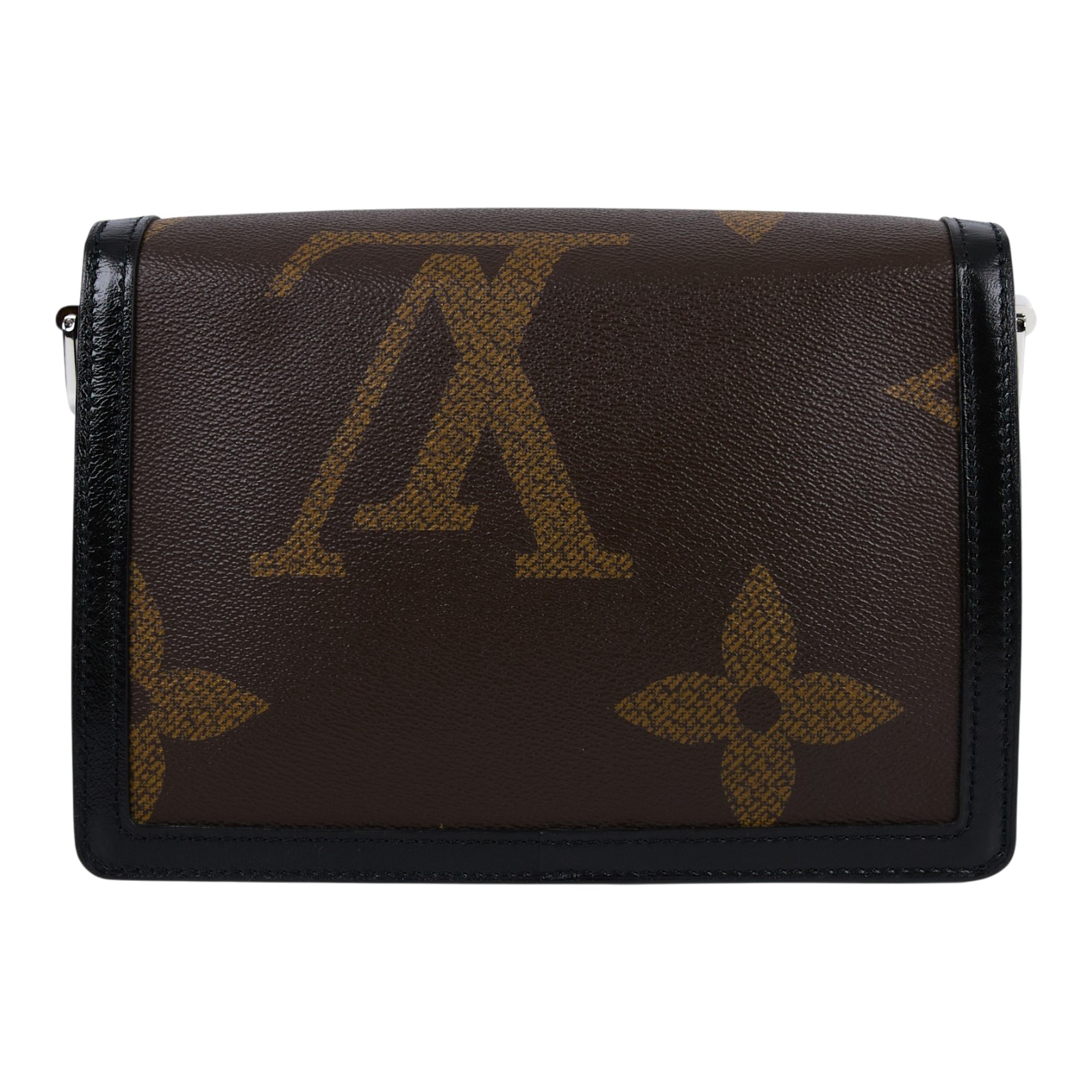 路易威登 LOUIS VUITTON DAUPHINE MM 肩背包 M44599 黑邊大原花DAUPHINE MM 防塵袋/原廠盒子/背帶2